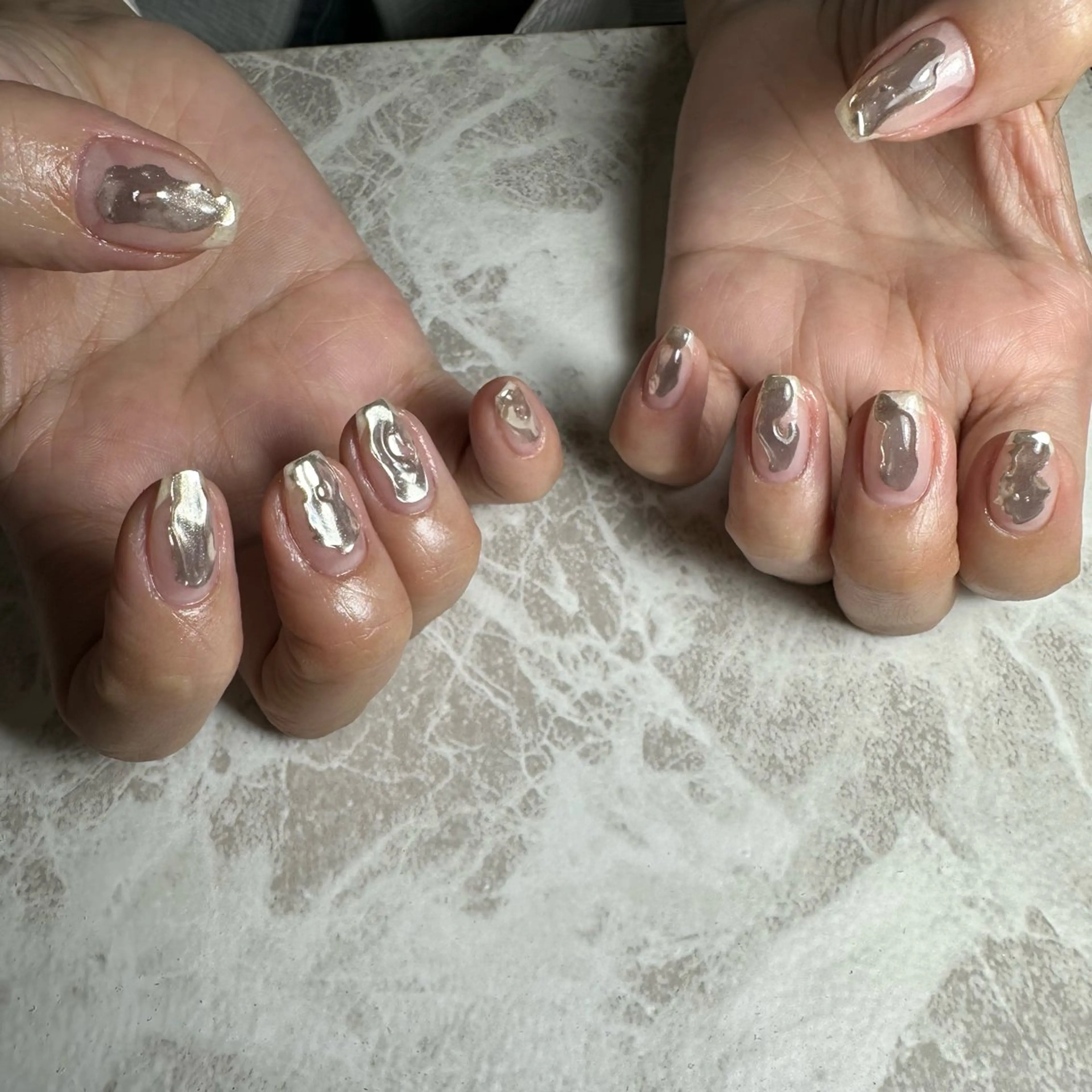 ネイル ハンドネイル repos~ルポ~所属・里見 麗のネイルデザイン