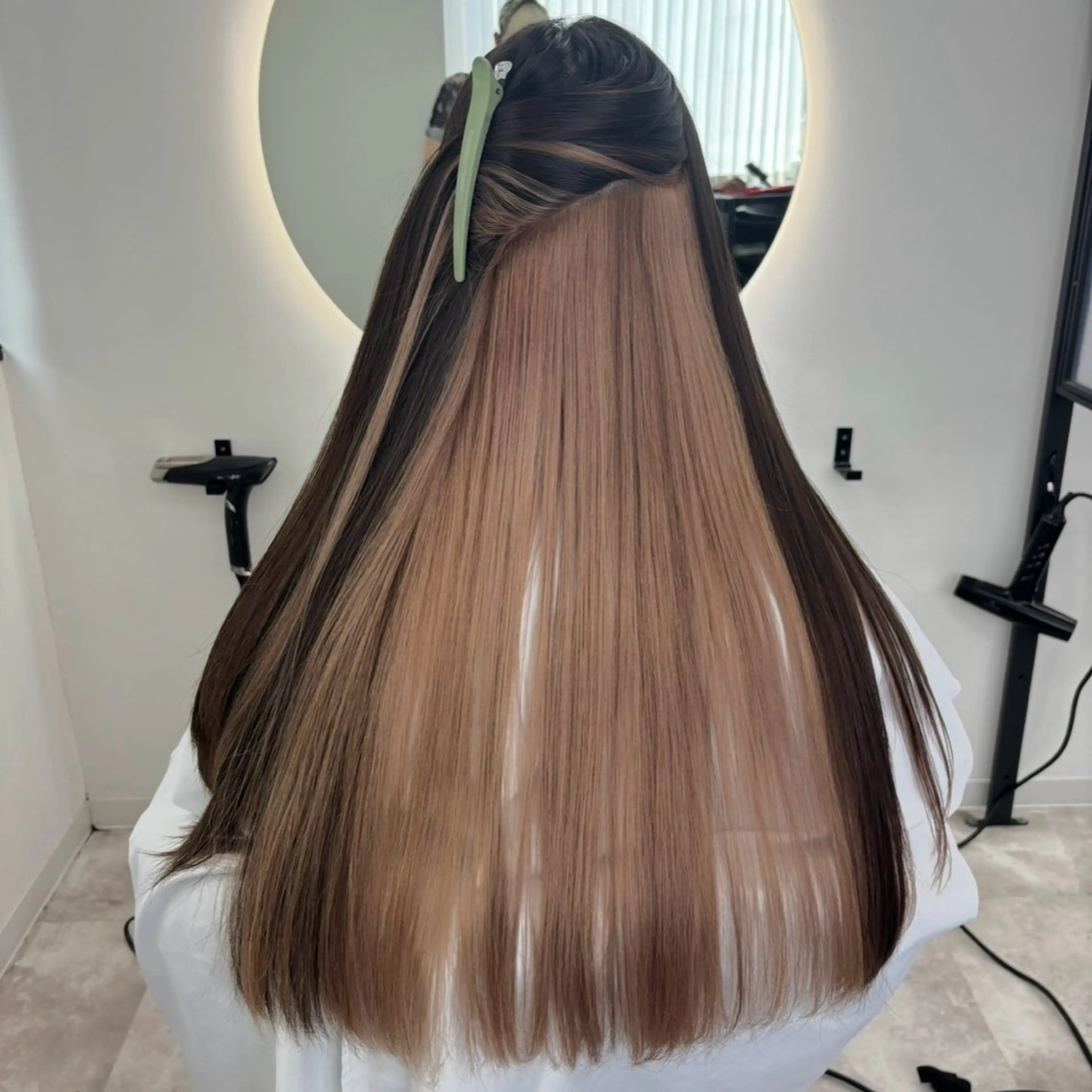ロング カラー ヘアカラー Ren. 🦋デザインカラーのヘアスタイル