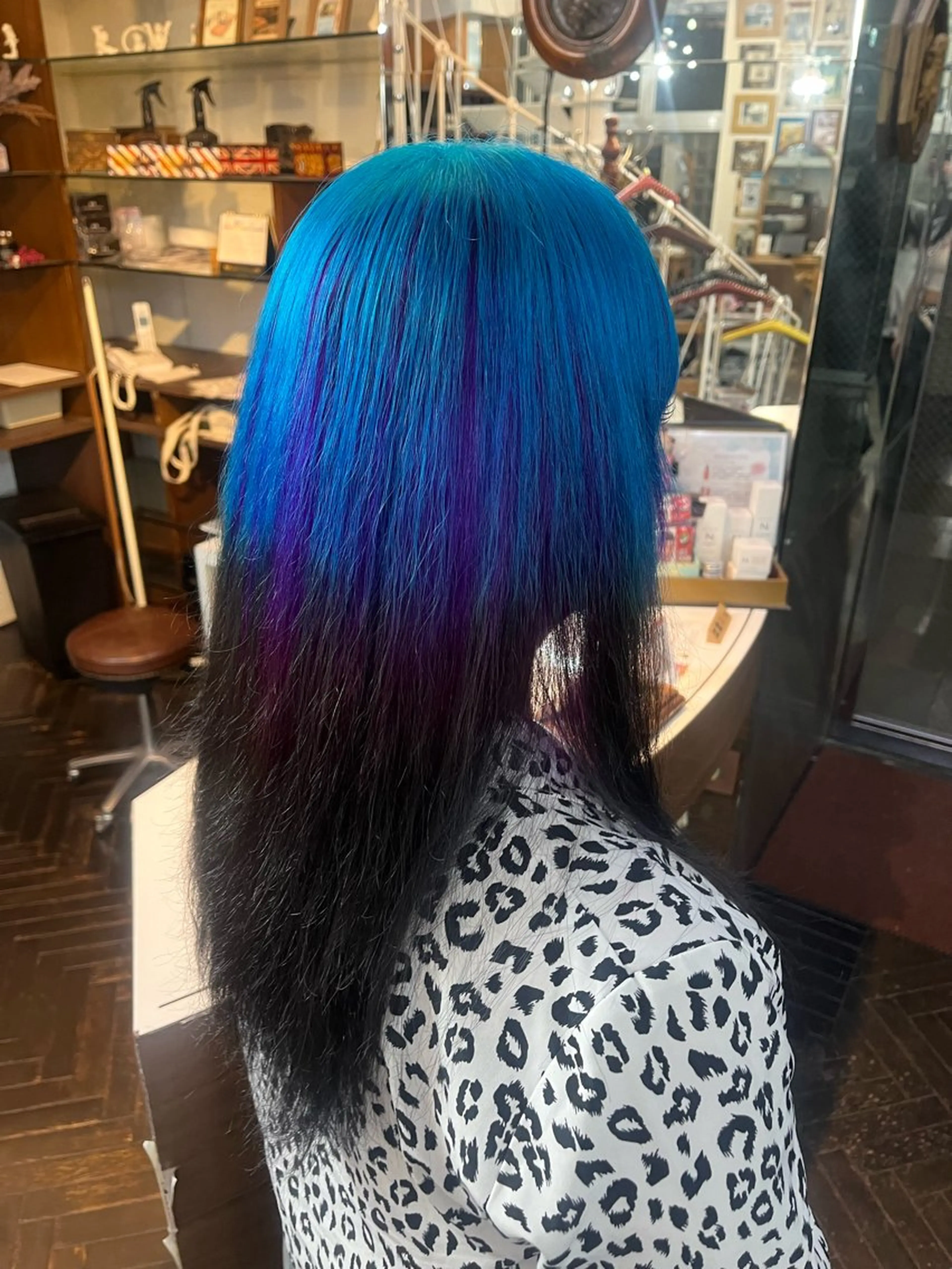 セミロング ヘアカラー ミホ/ ブリーチ/コーンロウのヘアスタイル