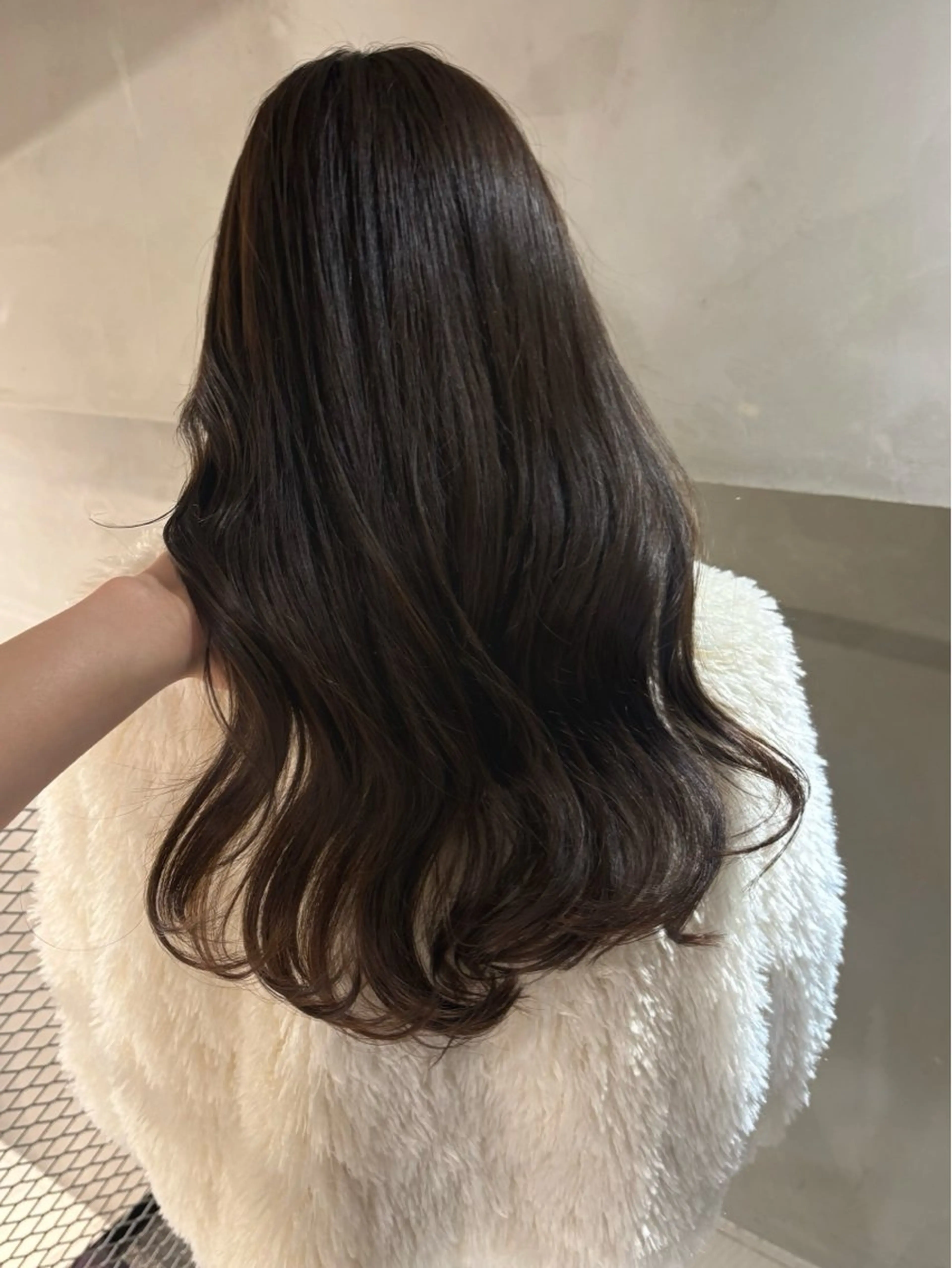 ロング カラー カット ヘアカラー トリートメント 透明感カラー🫧 nanohaのヘアスタイル