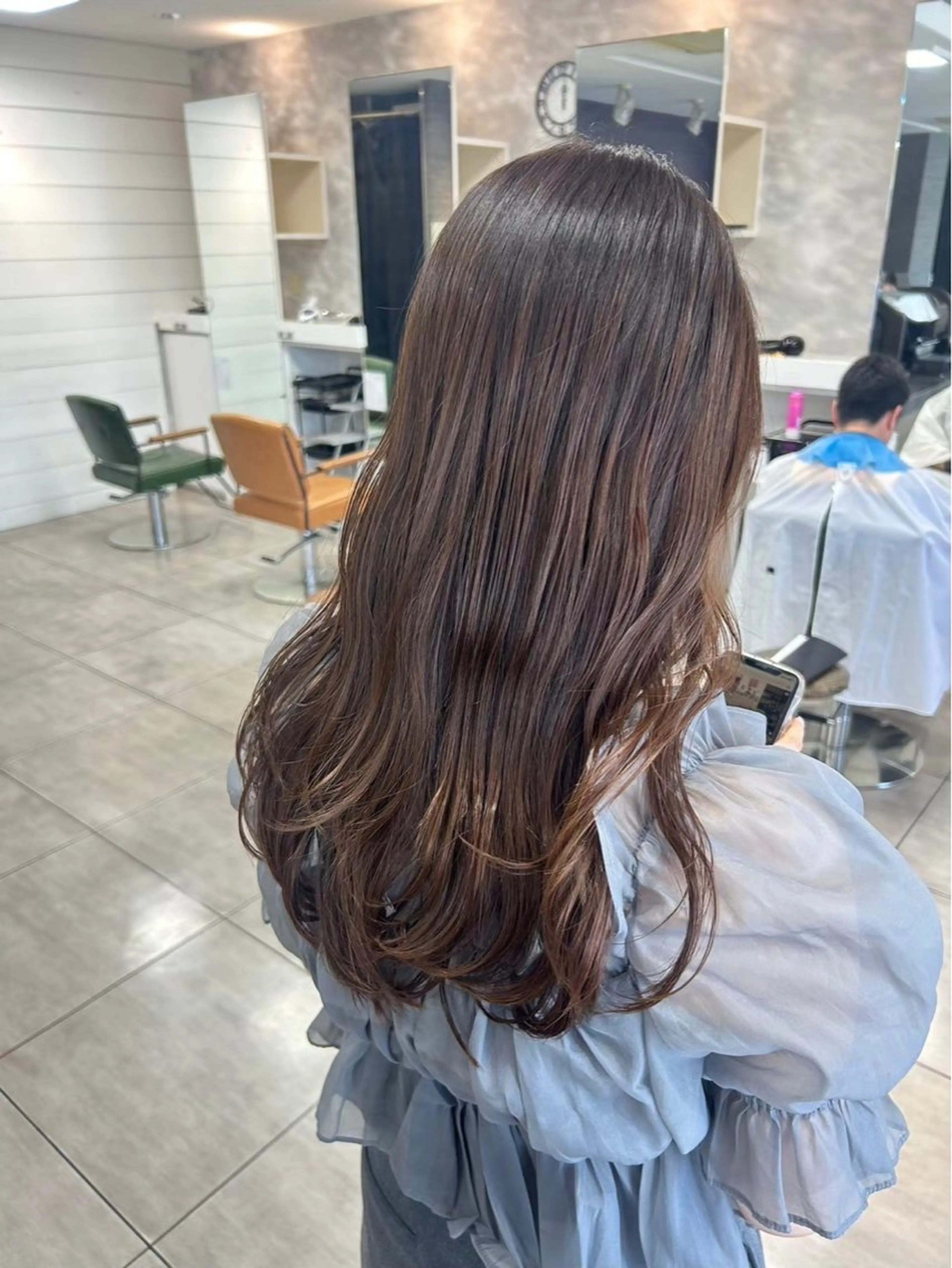 ロング カラー ヘアカラー 🎀艶カラー🎀 よしいあまねのヘアスタイル