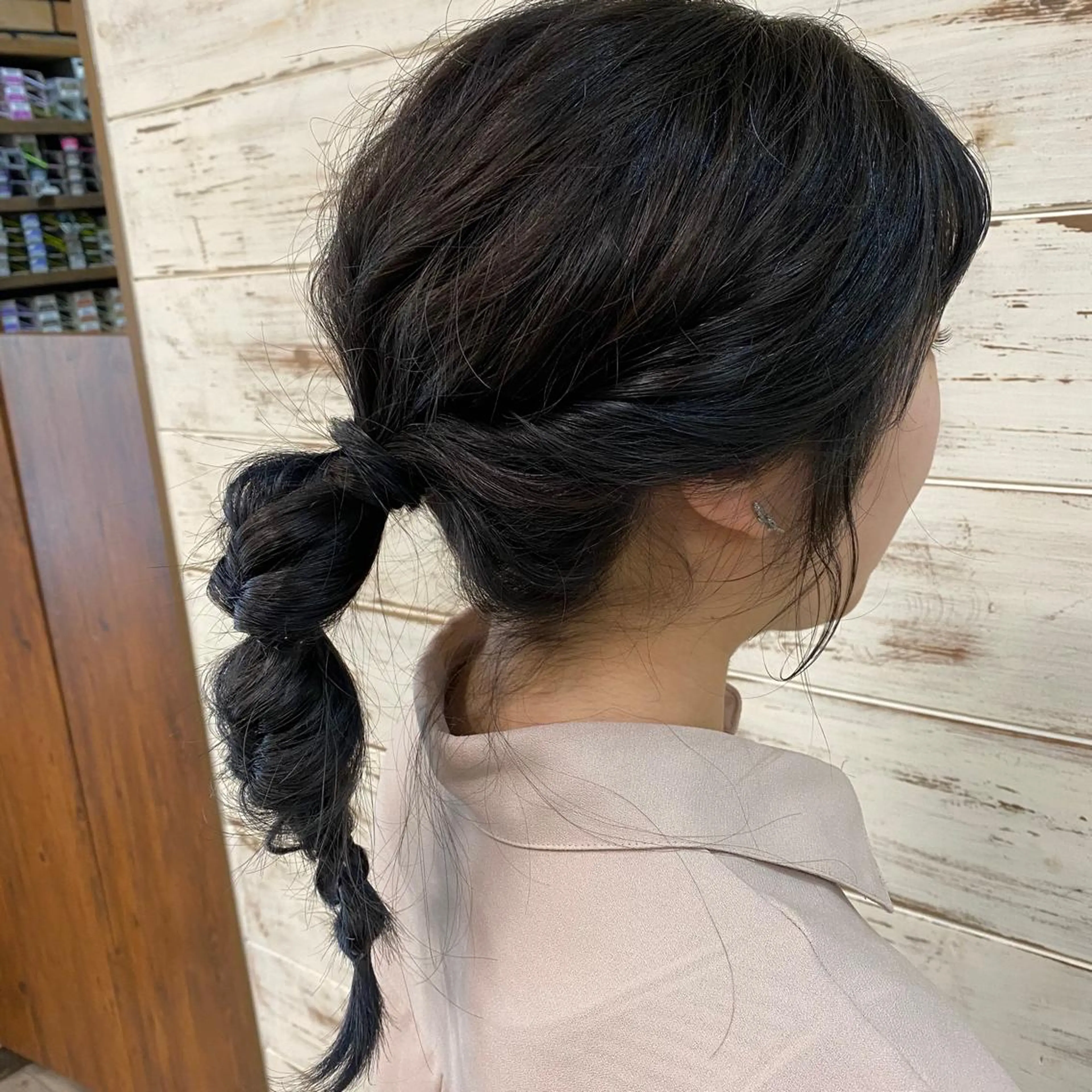 セミロング ヘアアレンジ ｲﾁｶﾜ ﾐｵ/ minim hairのヘアスタイル