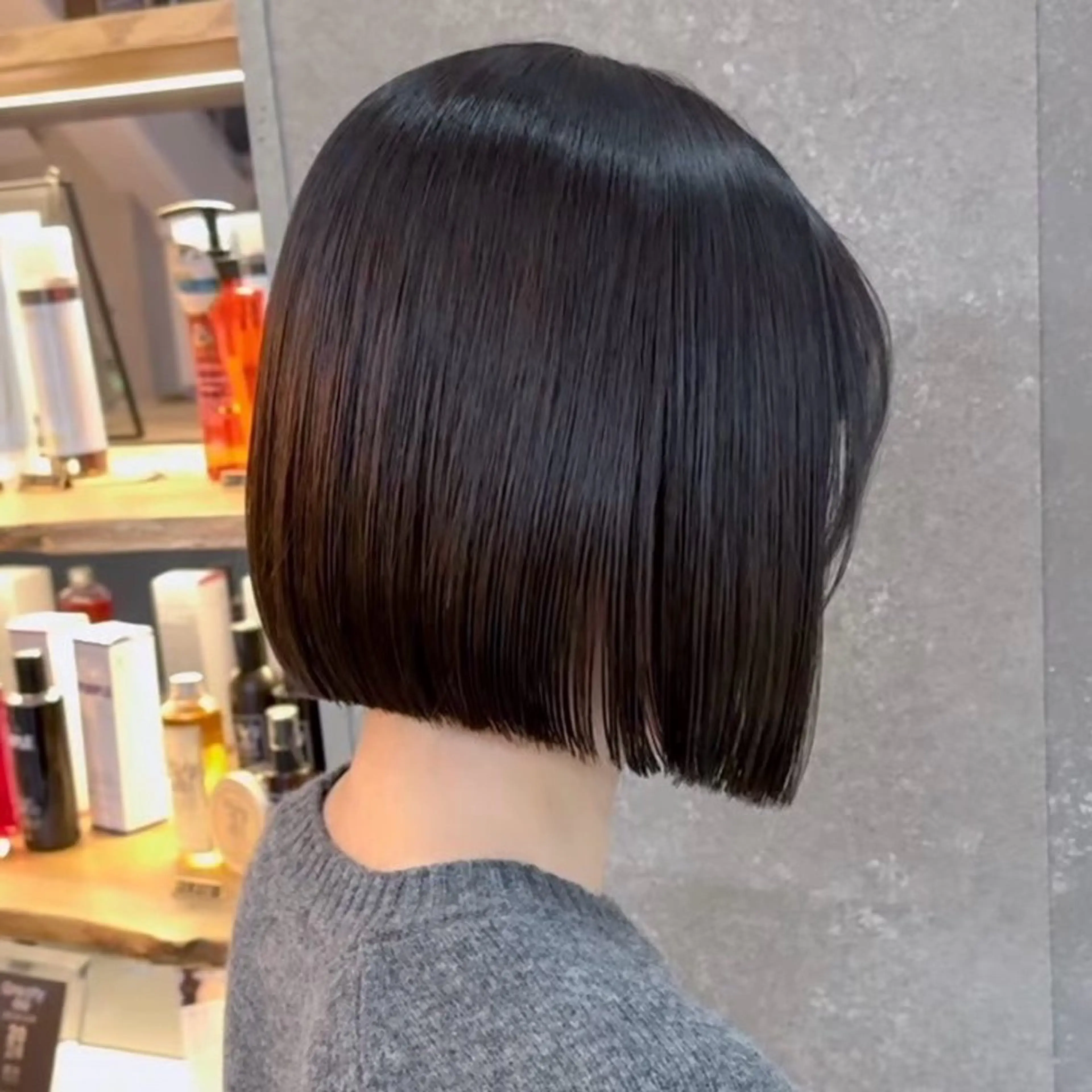 【骨格診断🌝】小顔ボブカット❤️➕透明感カラー➕ナノスチームトリートメント🌟レイヤー/ボブ/韓国/ロングの写真