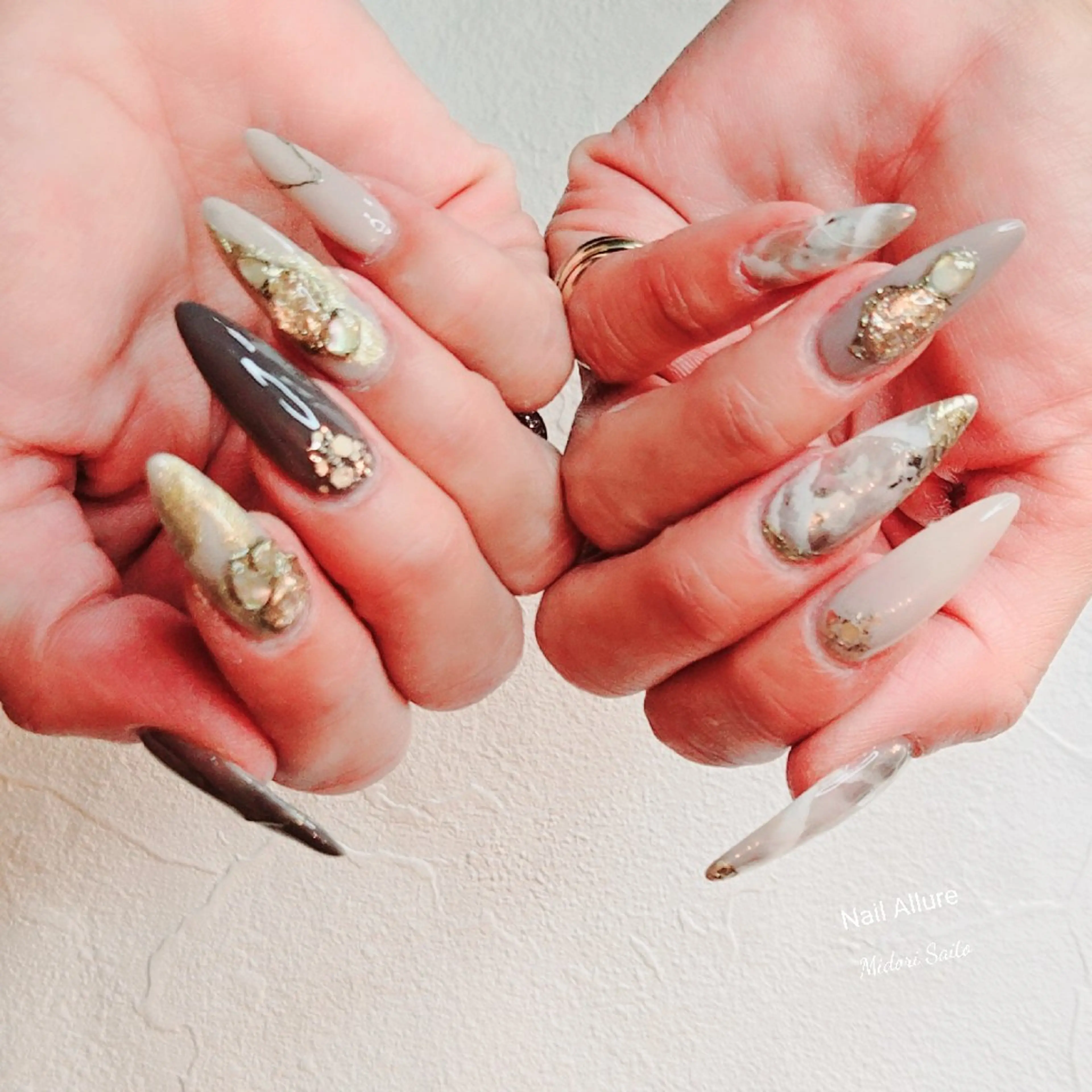 ネイル ジェルネイル スカルプネイル Nail Allure(ネイル アルーア)所属・Nail Allureのネイルデザイン