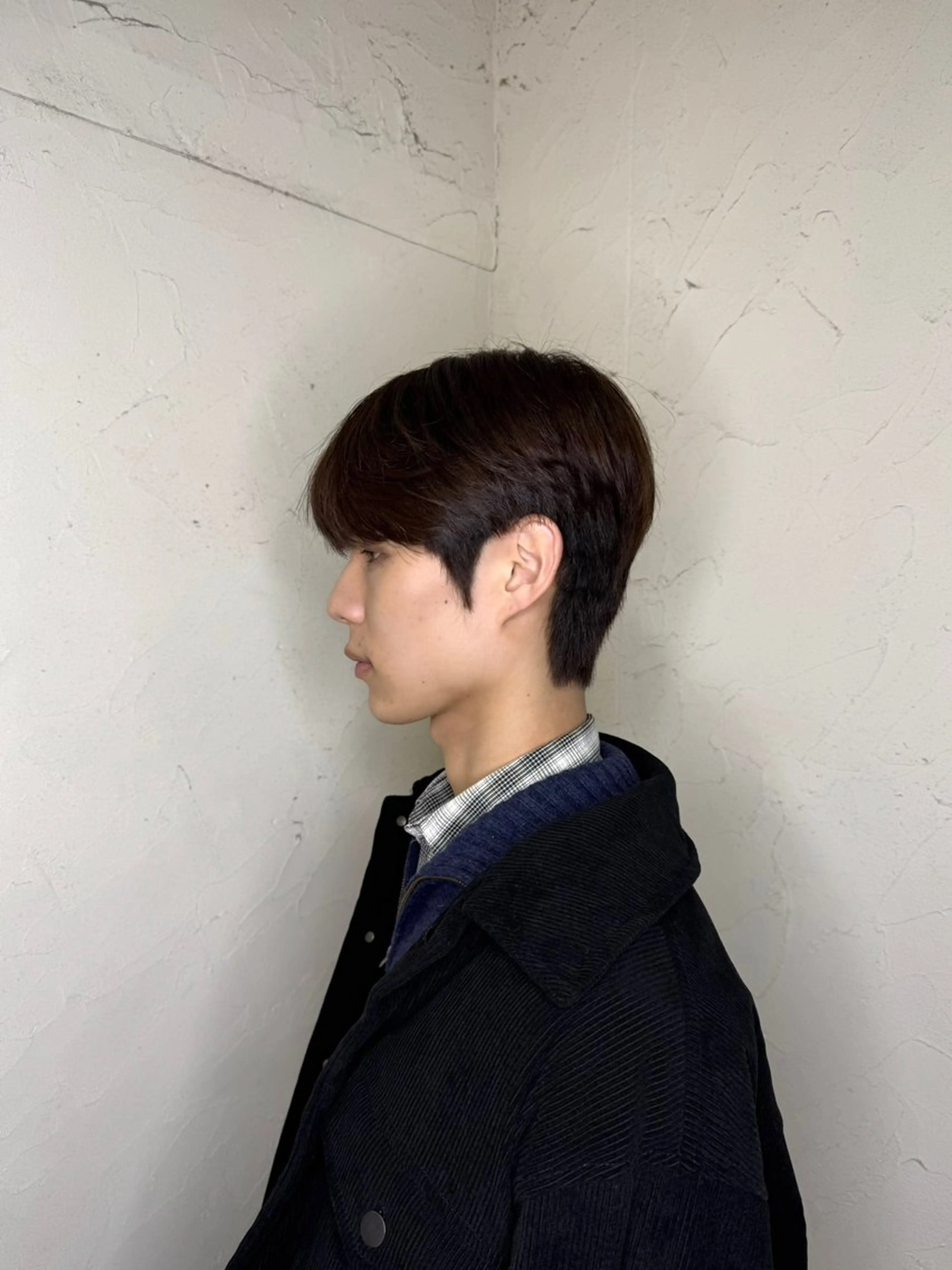 メンズ カット 縮毛矯正 韓国ヘア🫧艶カラー 🫧髪質改善/オオヤのヘアスタイル