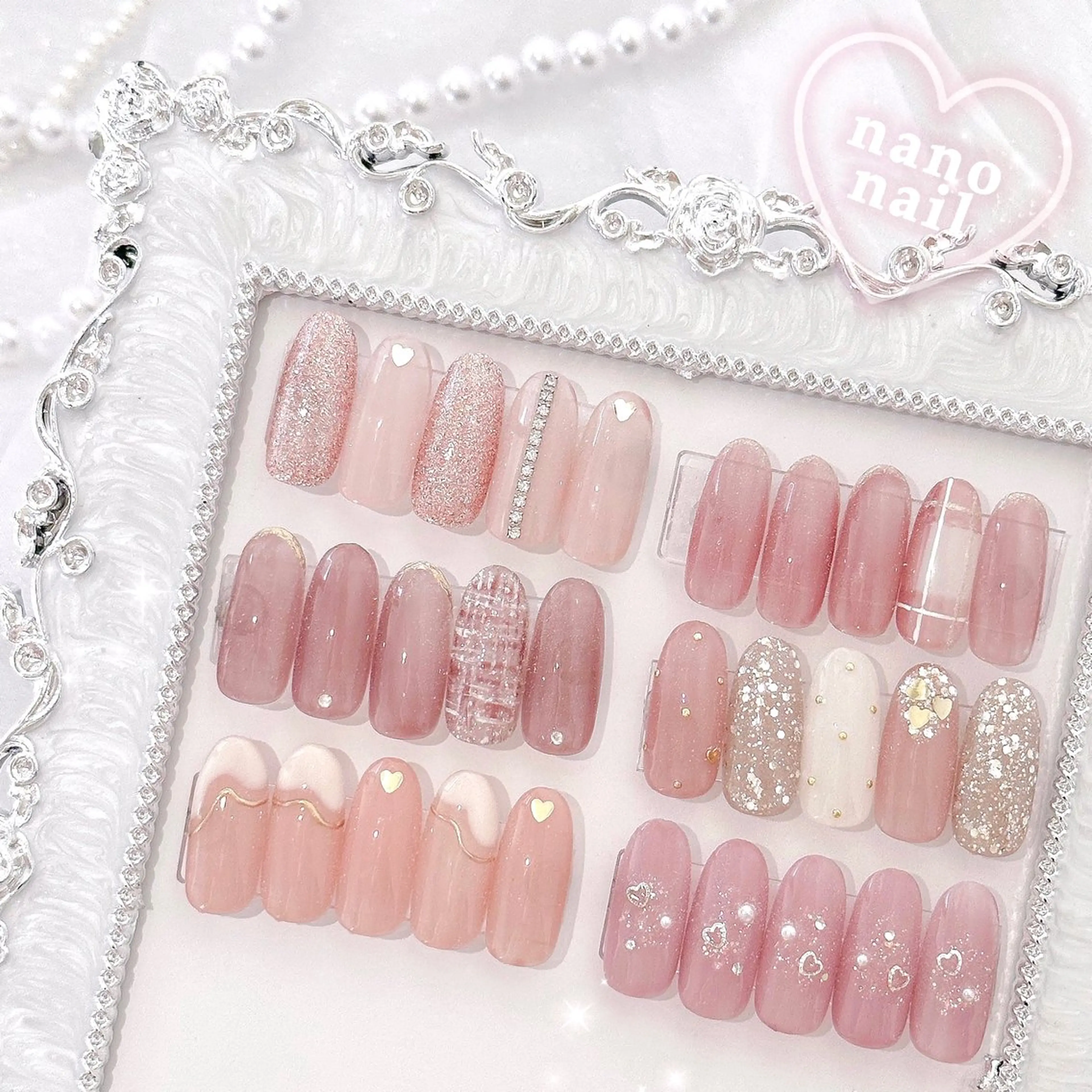 ネイル nano nail☁ 久屋大通💫のネイルデザイン