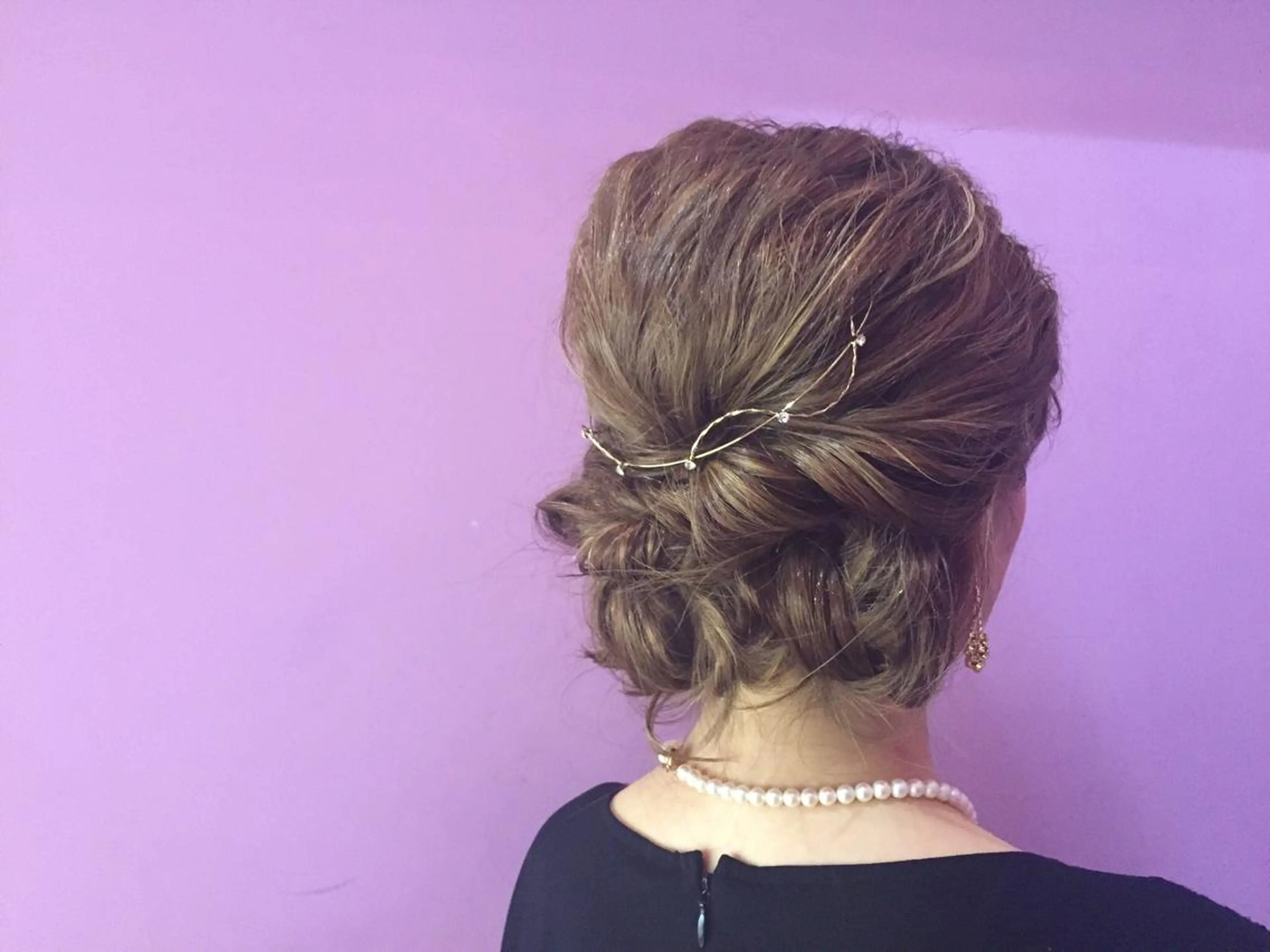 セミロング ヘアアレンジ レイヤーカット✂️ 横浜No1♡下鳥翔子のヘアスタイル