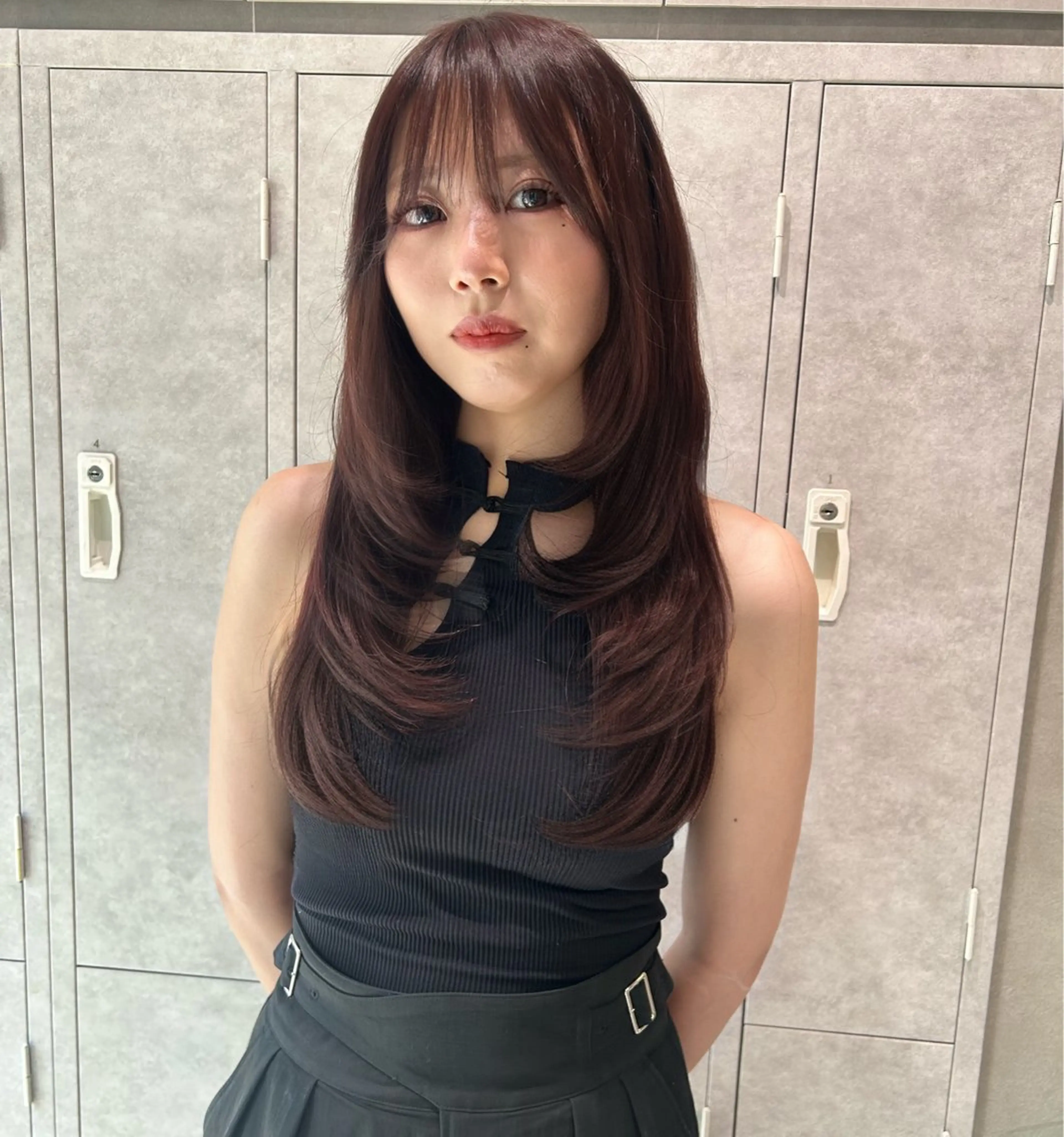 【似合わせ提案します🤍】トレンドカット+艶々ワンカラーの写真