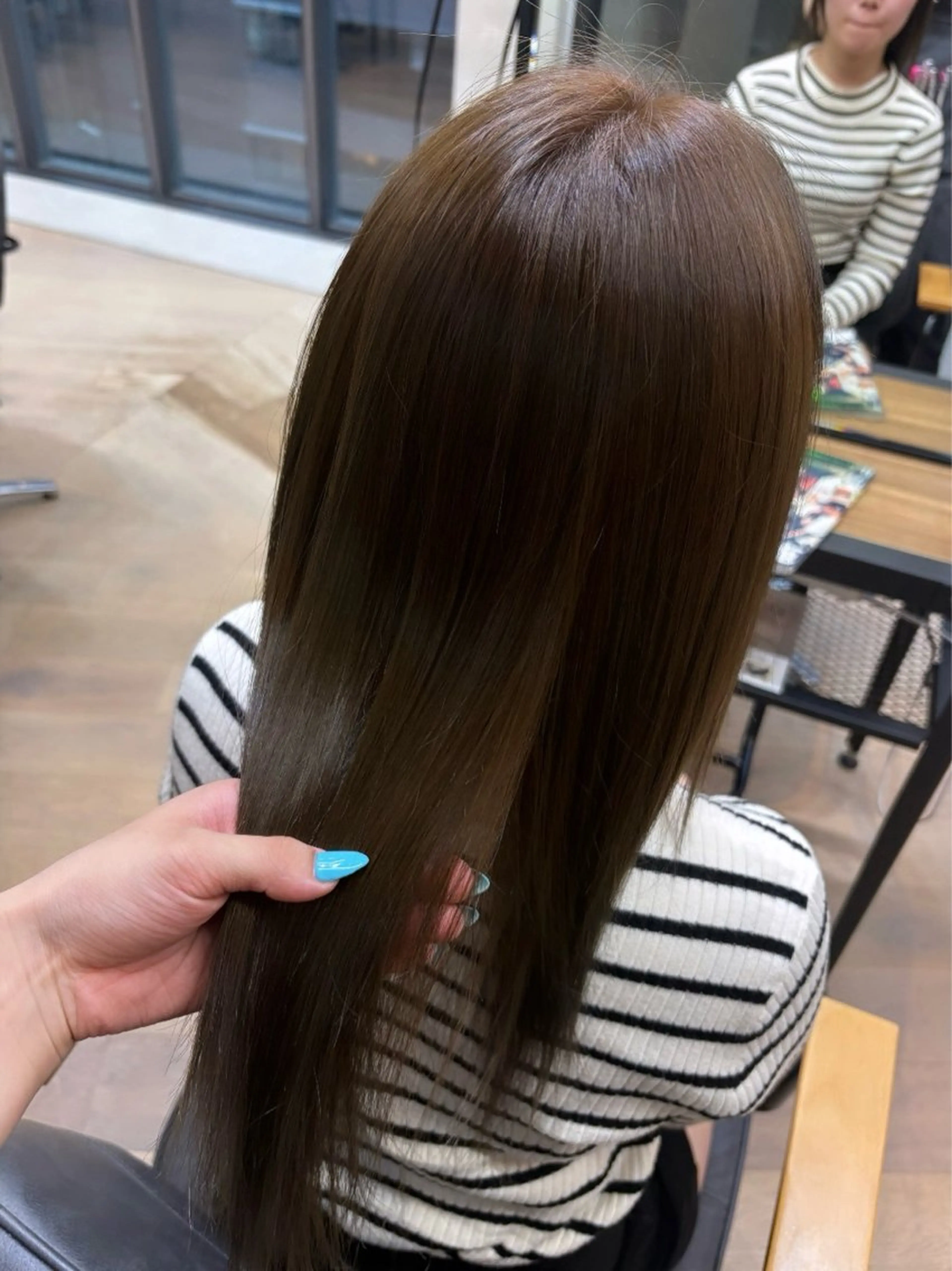 カラー ヘアカラー トリートメント 🩶𝐤𝐢𝐧𝐚 🩶のヘアスタイル