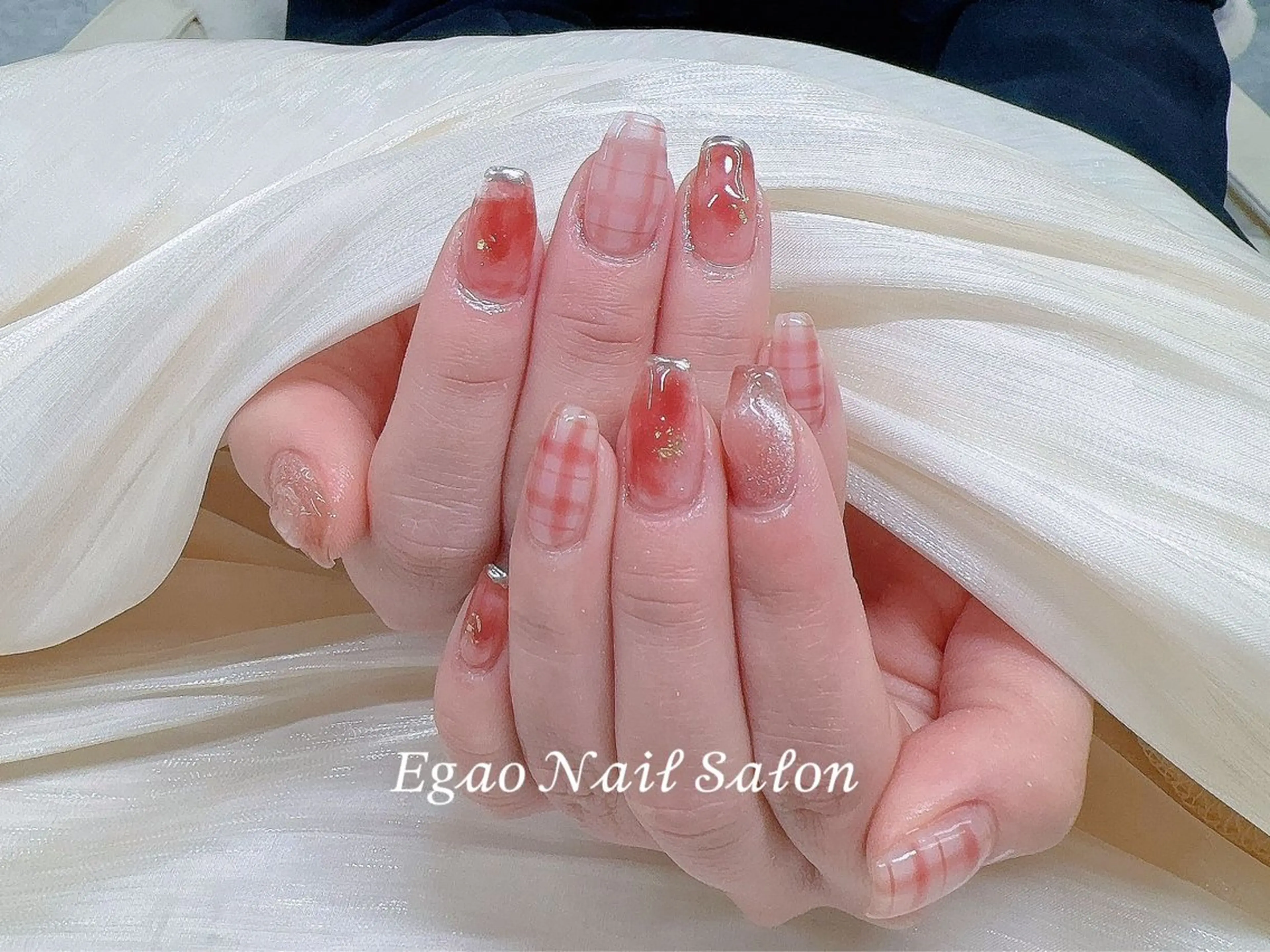 ネイル フットネイル ジェルネイル 韓国ネイル マグネットネイル メンズネイル ハンドネイル Egao Nail錦糸町店のネイルデザイン