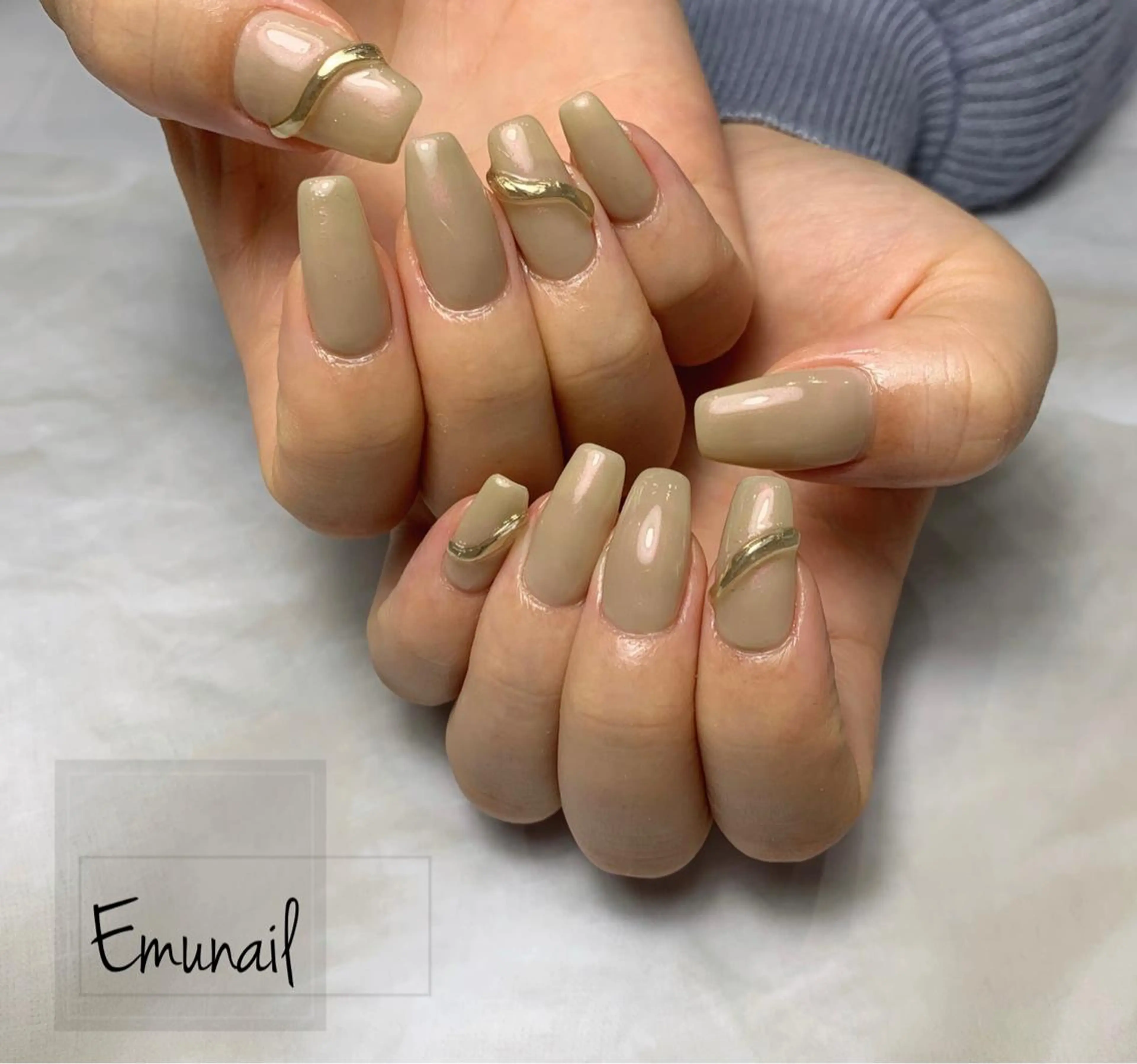 ネイル ハンドネイル Emu Nailのネイルデザイン