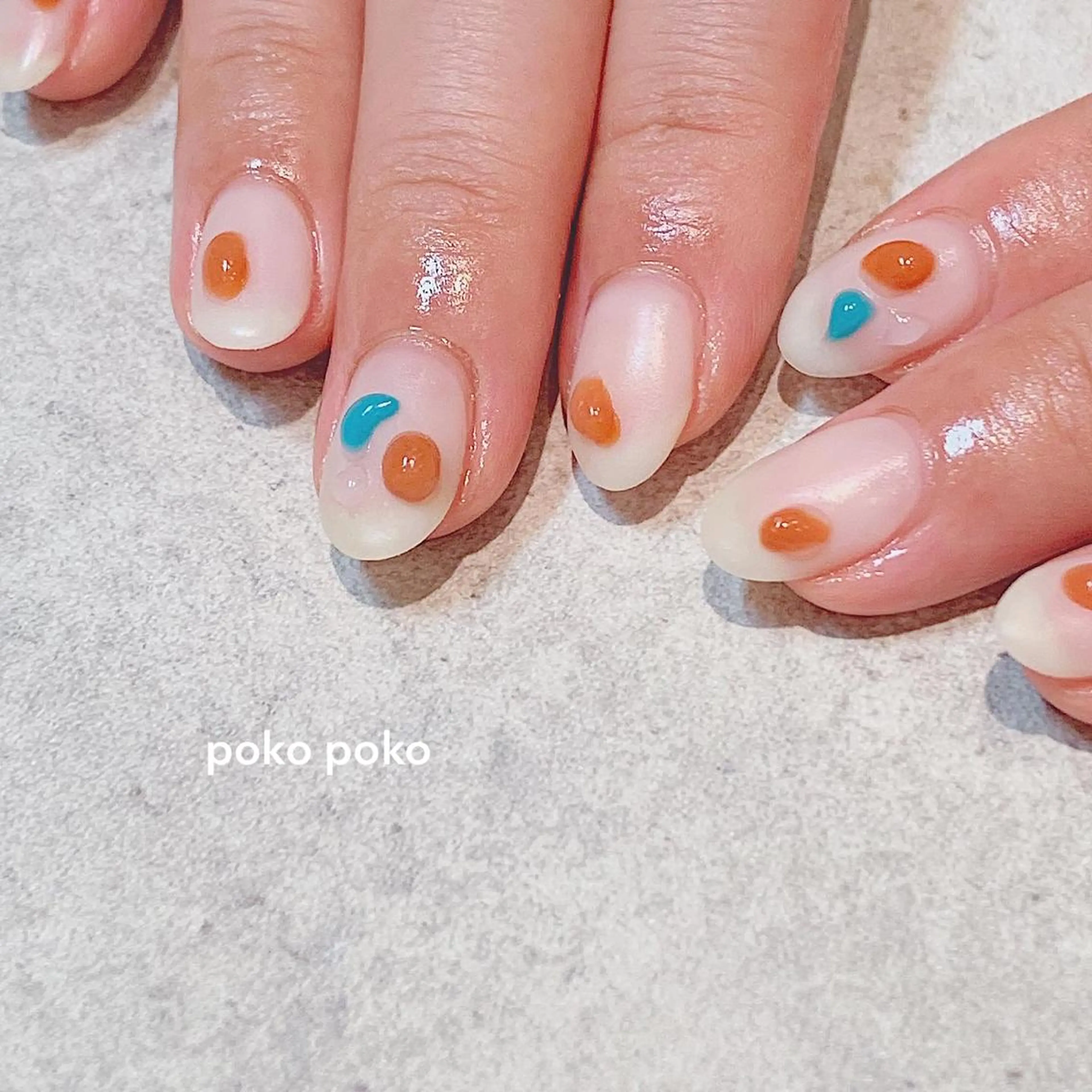 ネイル ハンドネイル もとまつ さちこのネイルデザイン