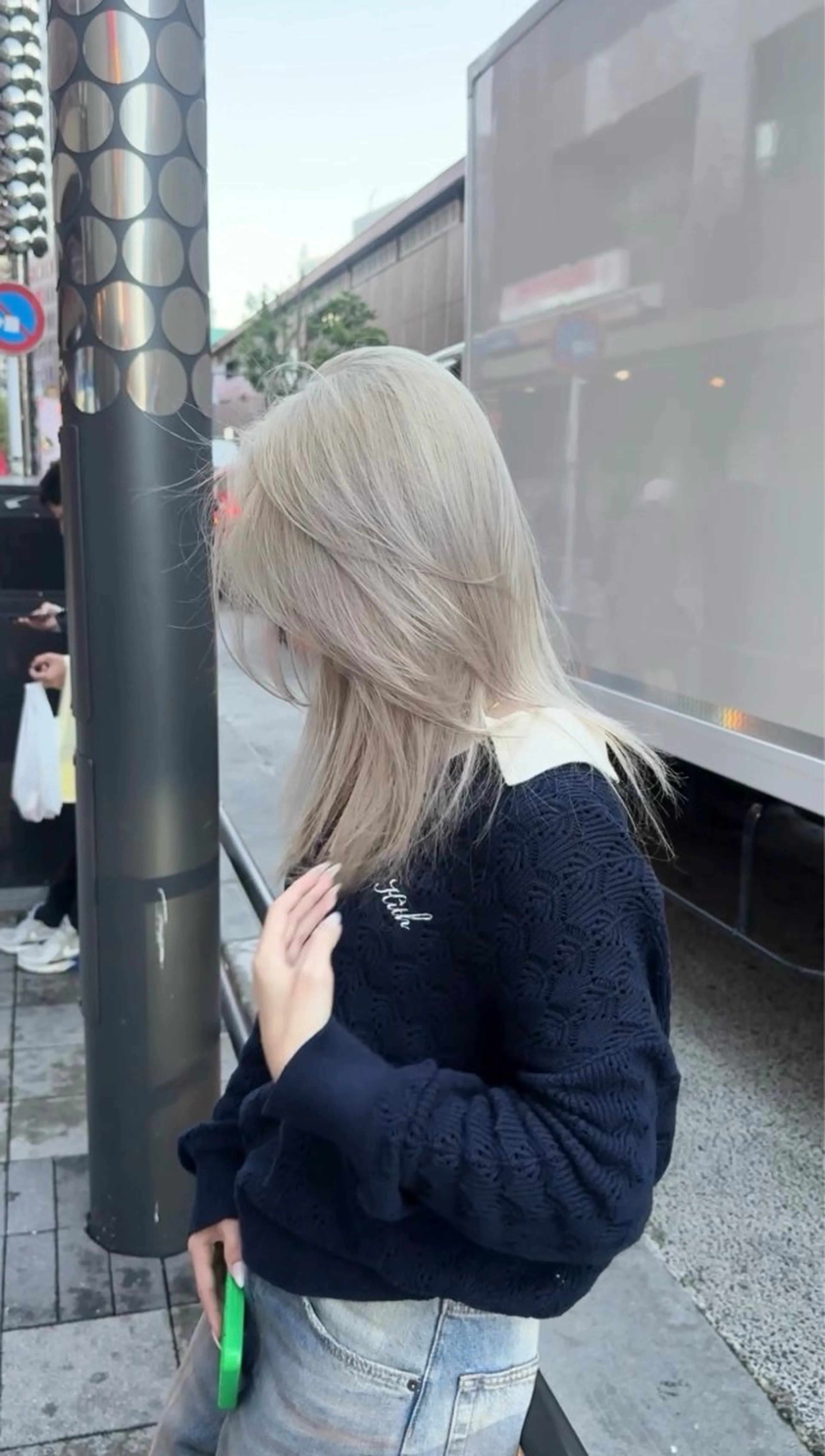 ロング カラー ブロンド カット ヘアカラー トリートメント “ミニモ最高評価獲得 “代表"Kohei"のヘアスタイル