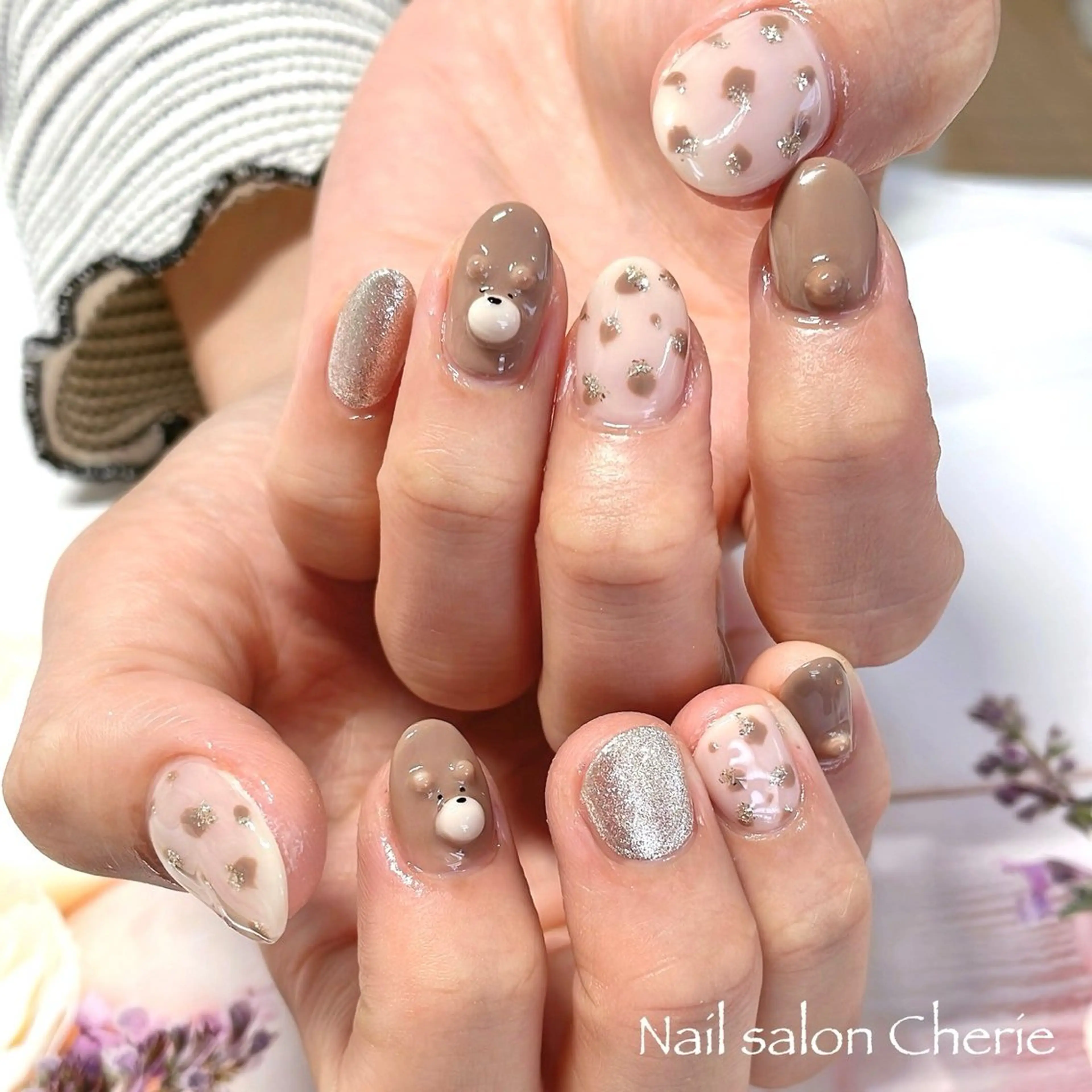 ネイル ハンドネイル nail salon Cherieのネイルデザイン