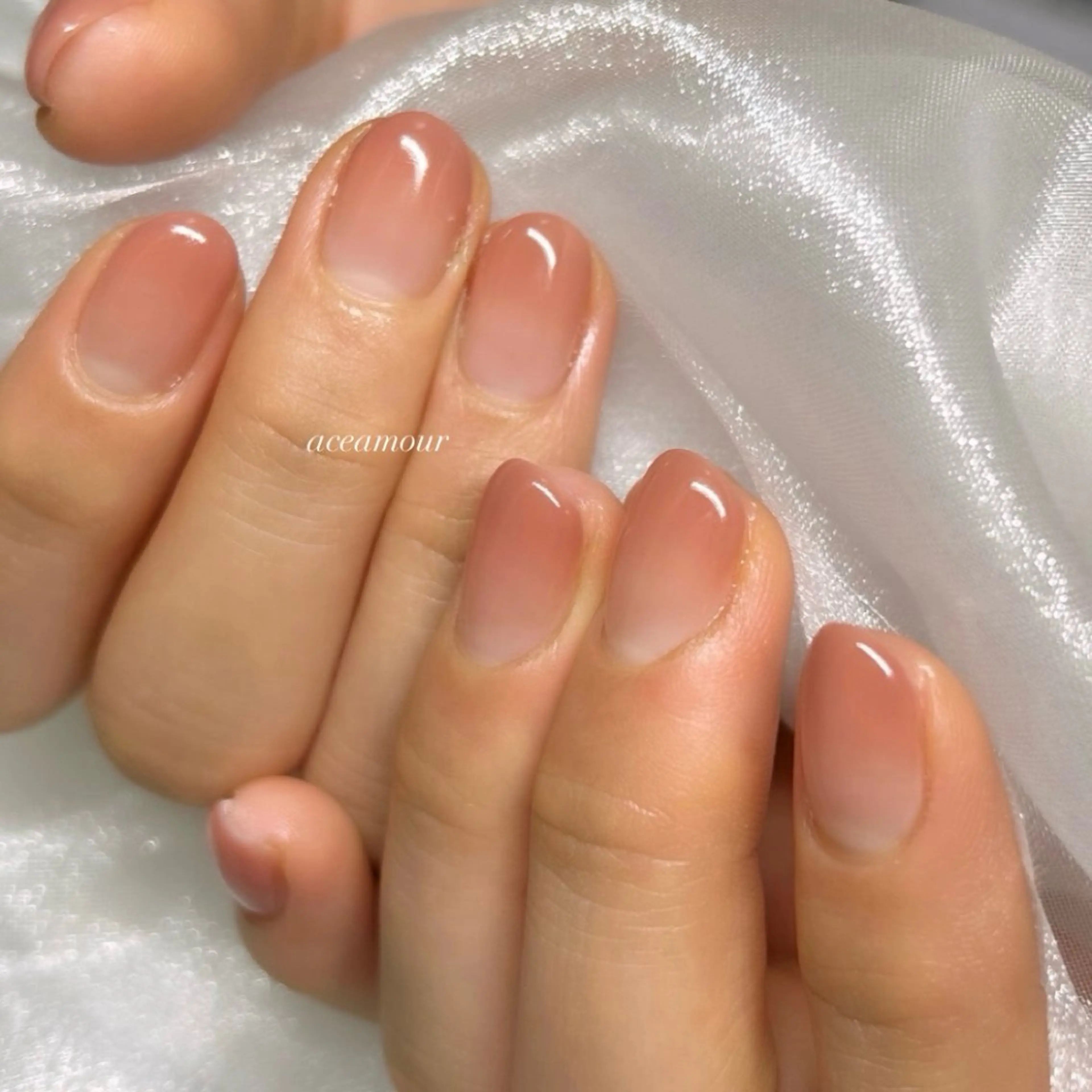 ネイル ハンドネイル ネイル/耳つぼ /新ホワイトニングのネイルデザイン