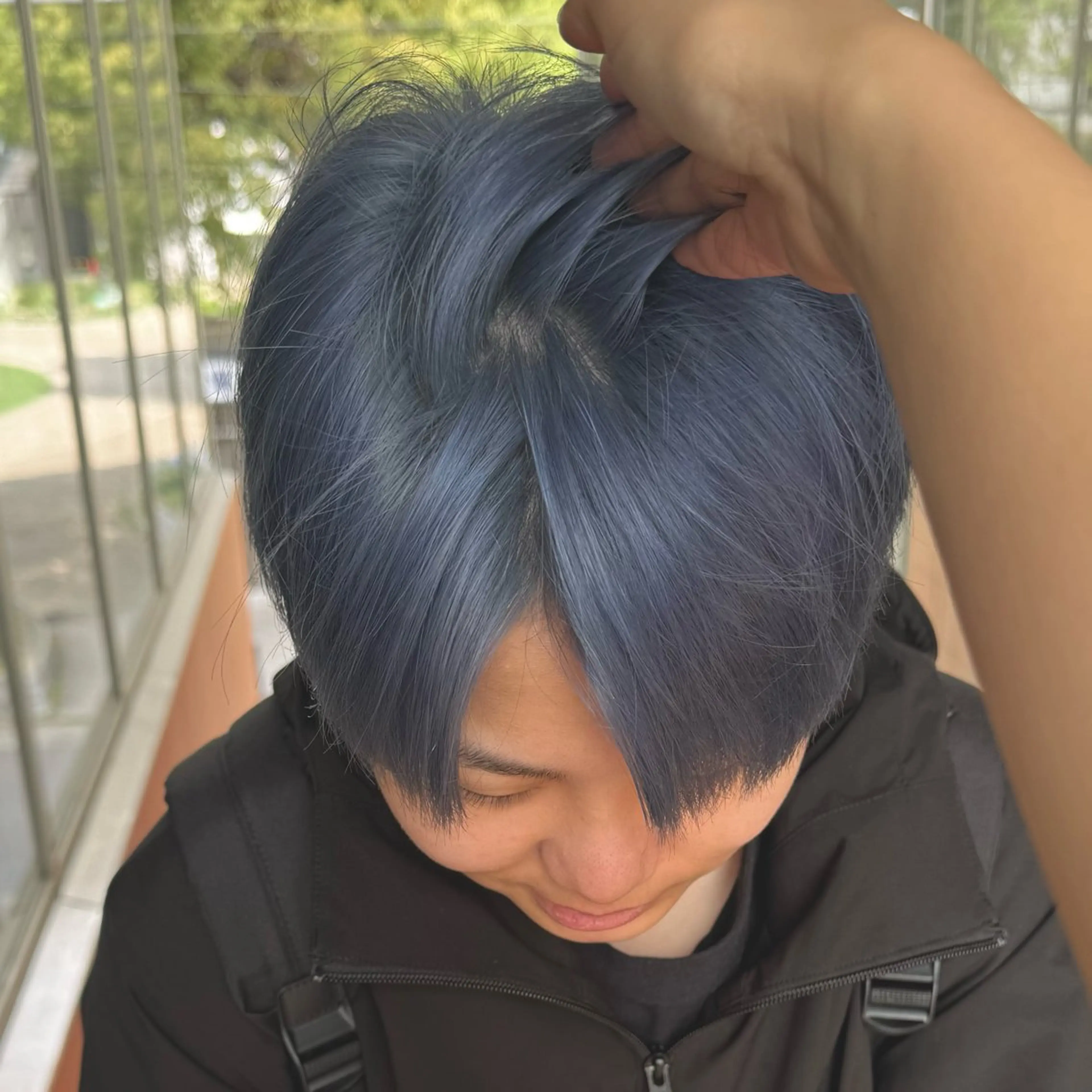 カラー メンズ カット ヘアカラー トリートメント rinko/メンズ/ ブリーチカラー/栄のヘアスタイル