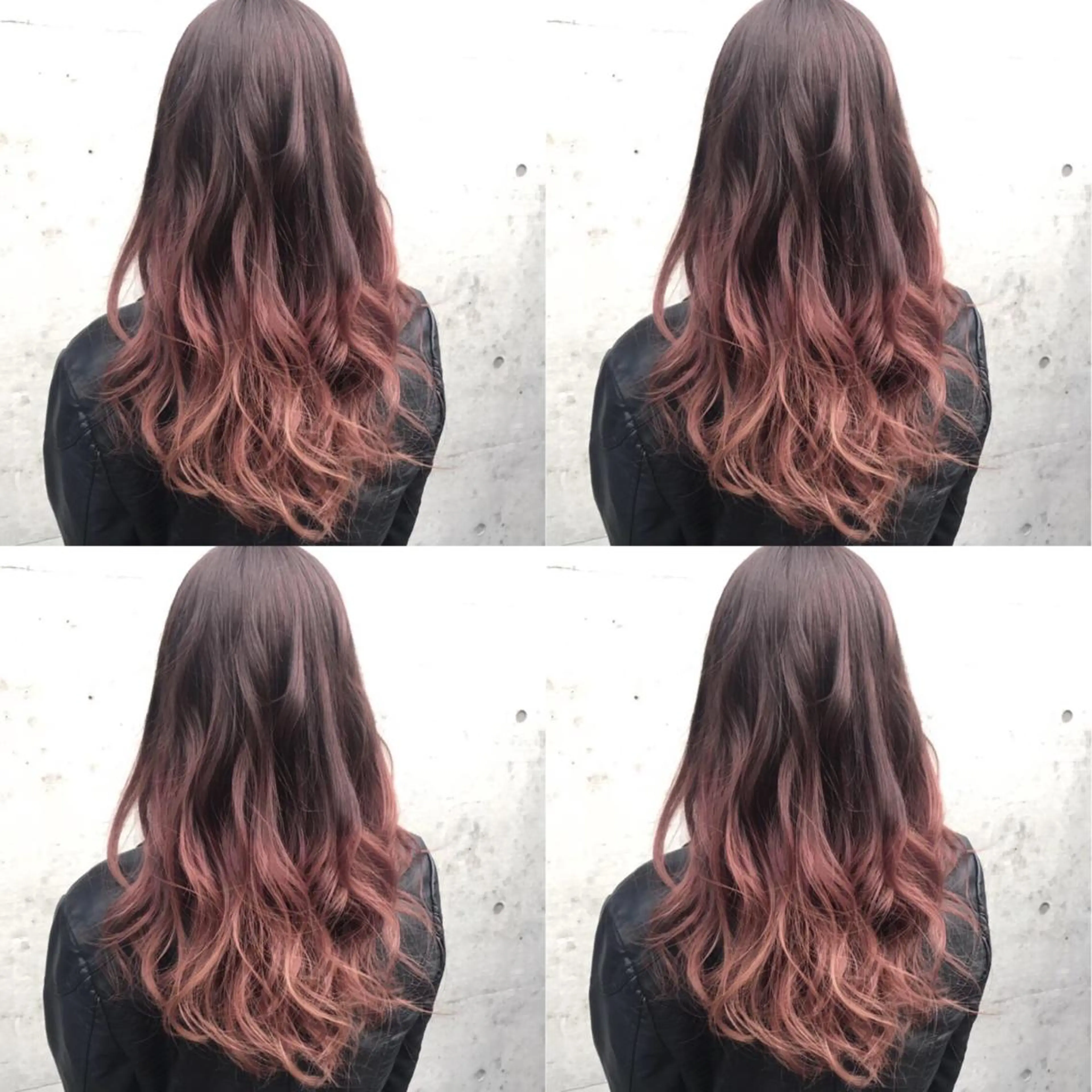 カラー グラデーションカラー ピンクカラー トリートメント /カラー/NAOKIのヘアスタイル