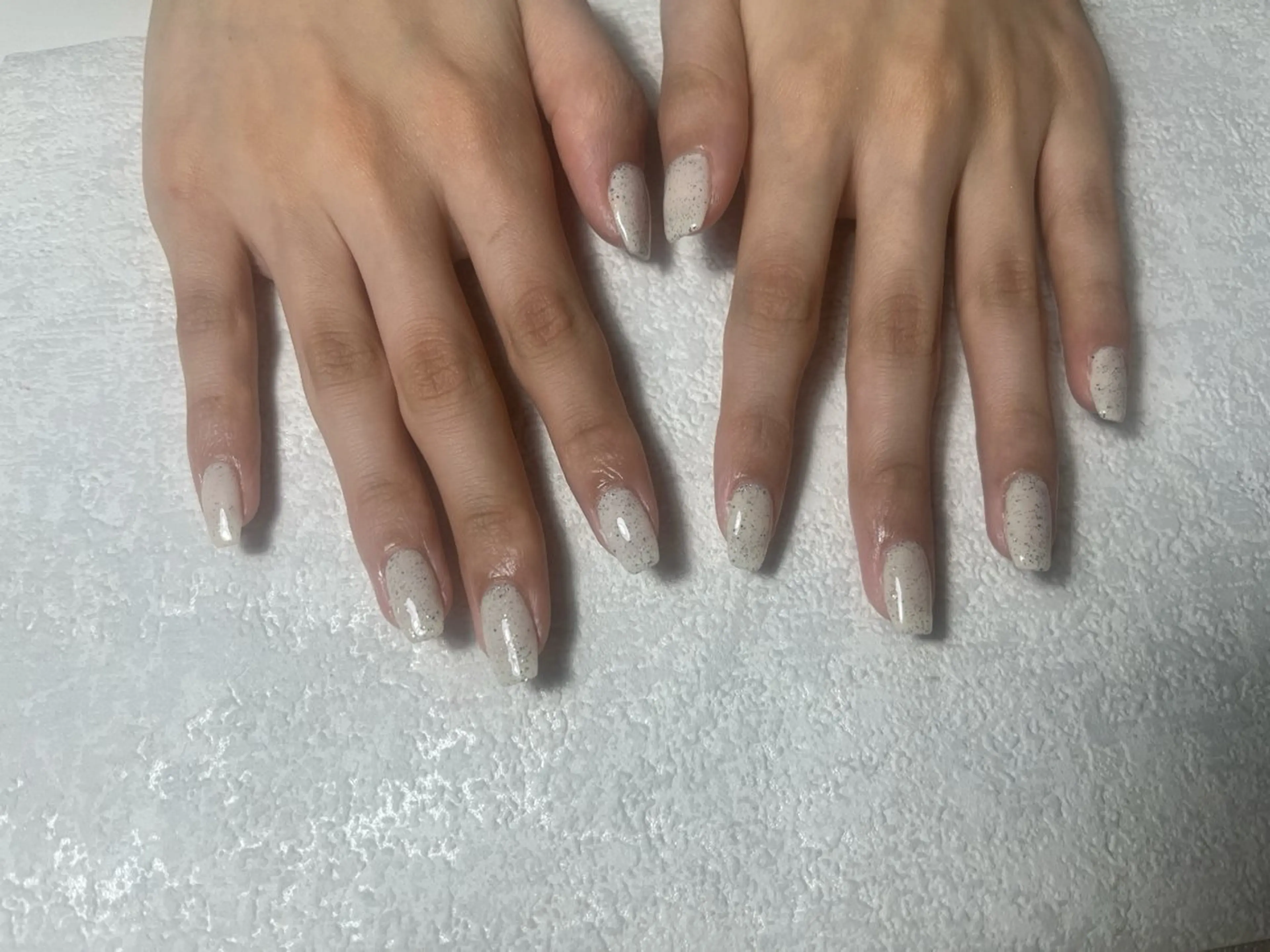 ネイル オーロラネイル フットネイル フレンチネイル ジェルネイル 韓国ネイル kikinail 溝の口のネイルデザイン