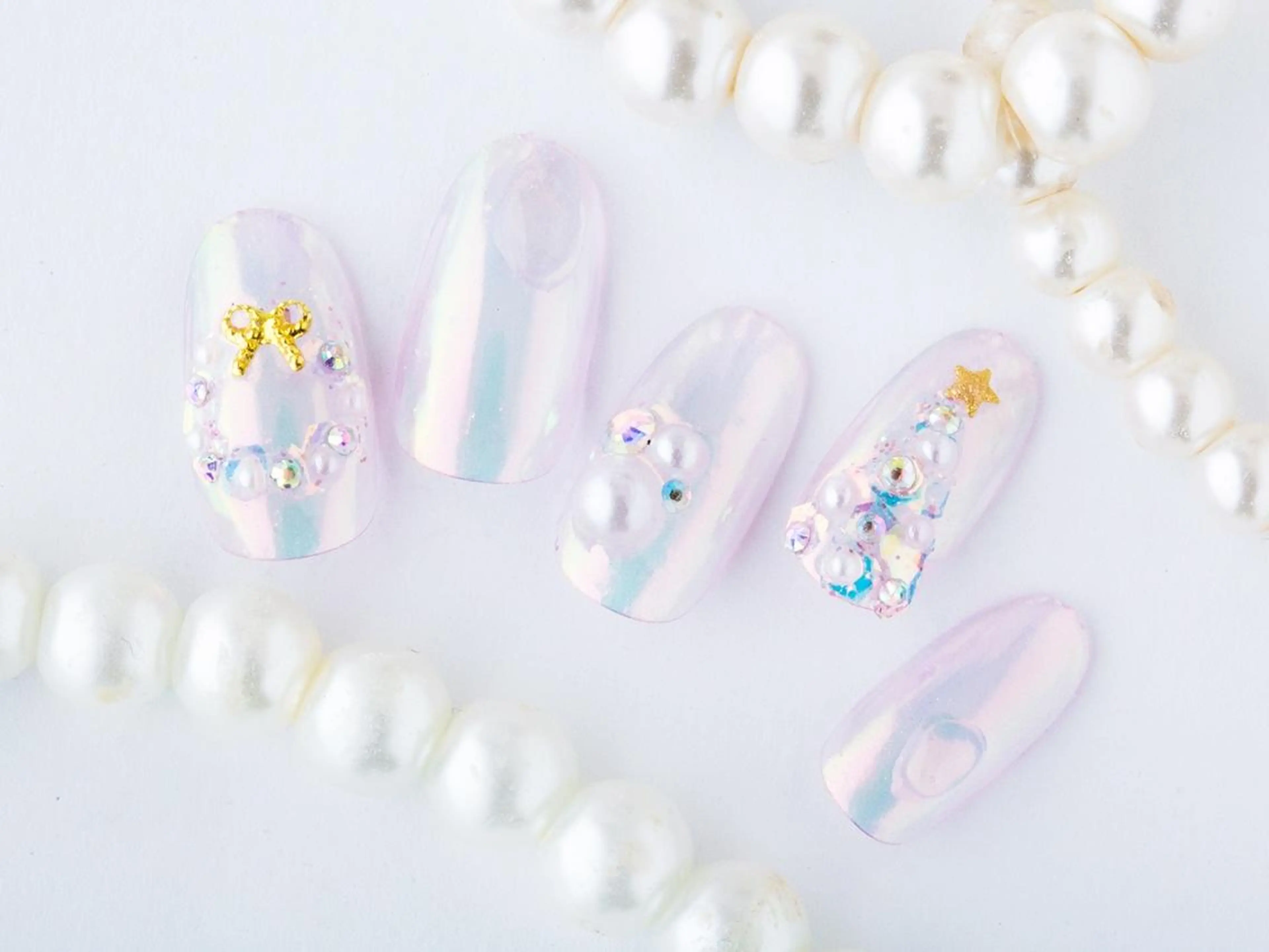 ネイル 💗🪽Tiary Nail🪽💗のネイルデザイン