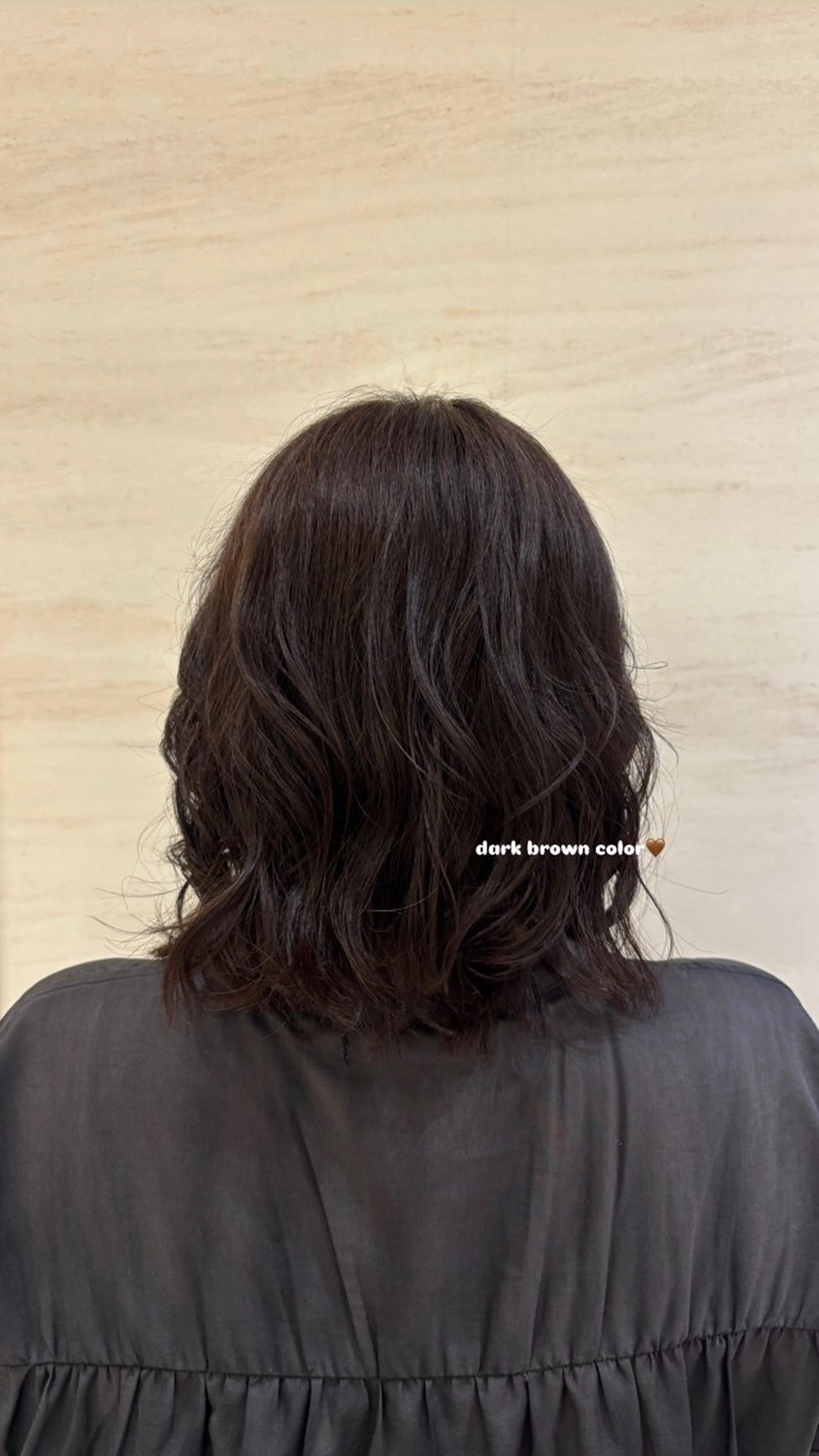 ミディアム カラー ブラウンカラー 透明感カラー 平塚美容室/UNIX 重松🪽🫧のヘアスタイル