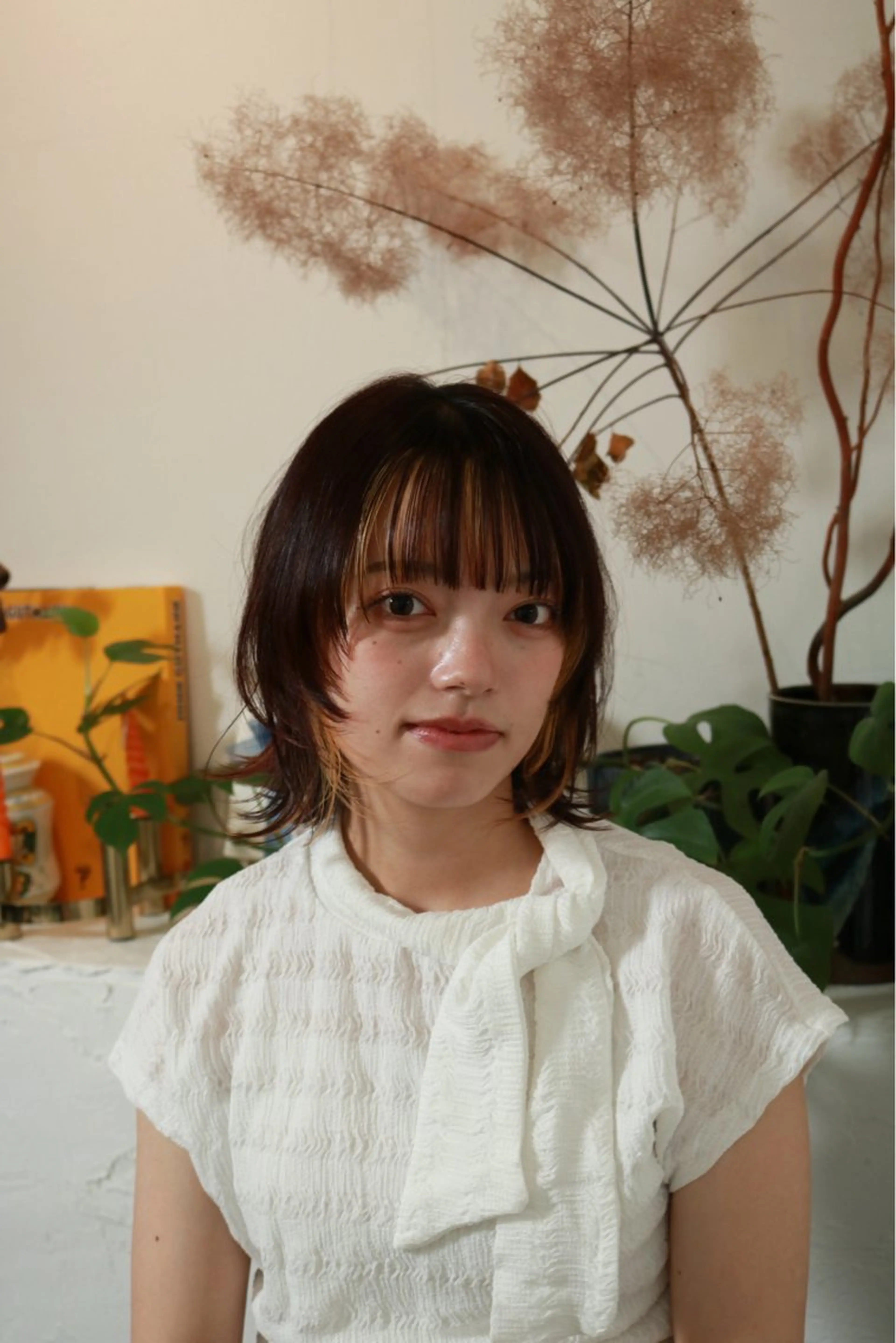 ショート カラー ヘアカラー ooit所属・ooitヨシダ ミナミのヘアスタイル