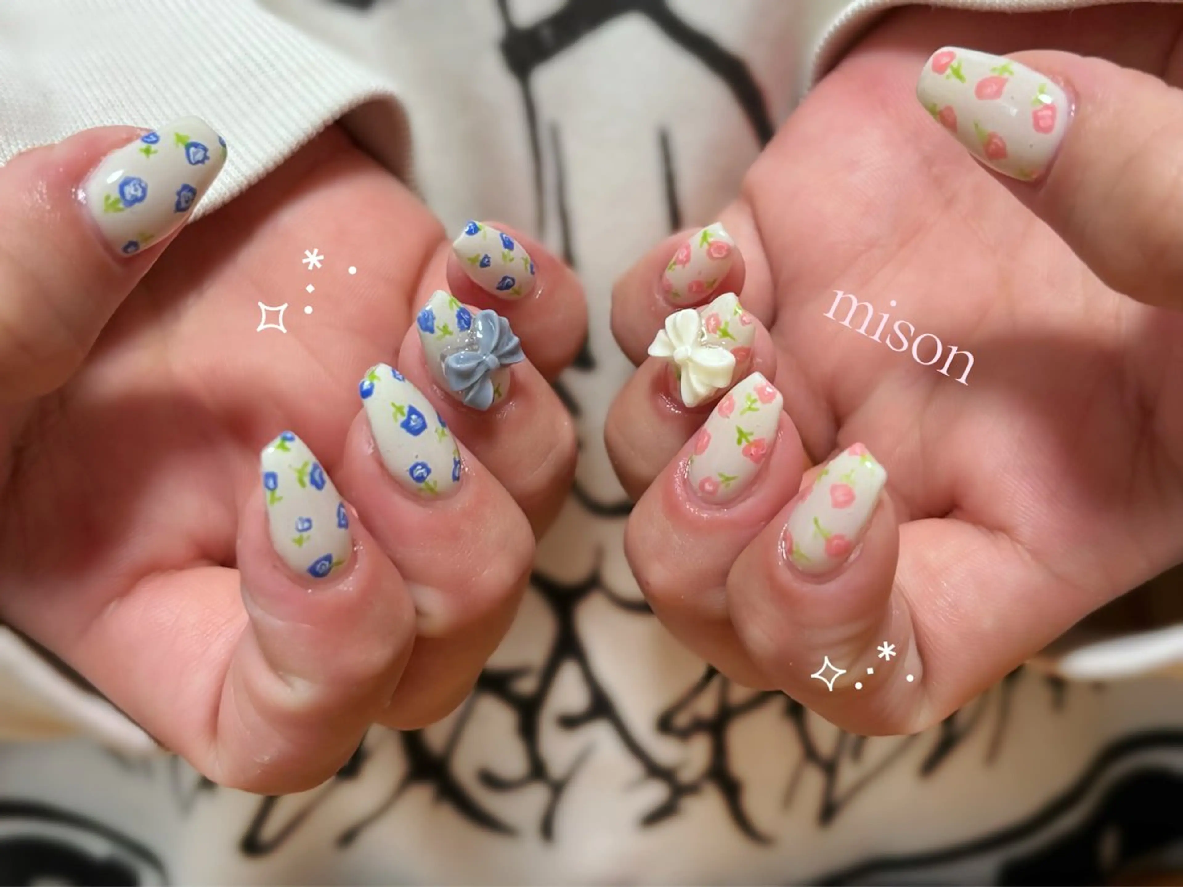 ネイル mison 安形友花のネイルデザイン