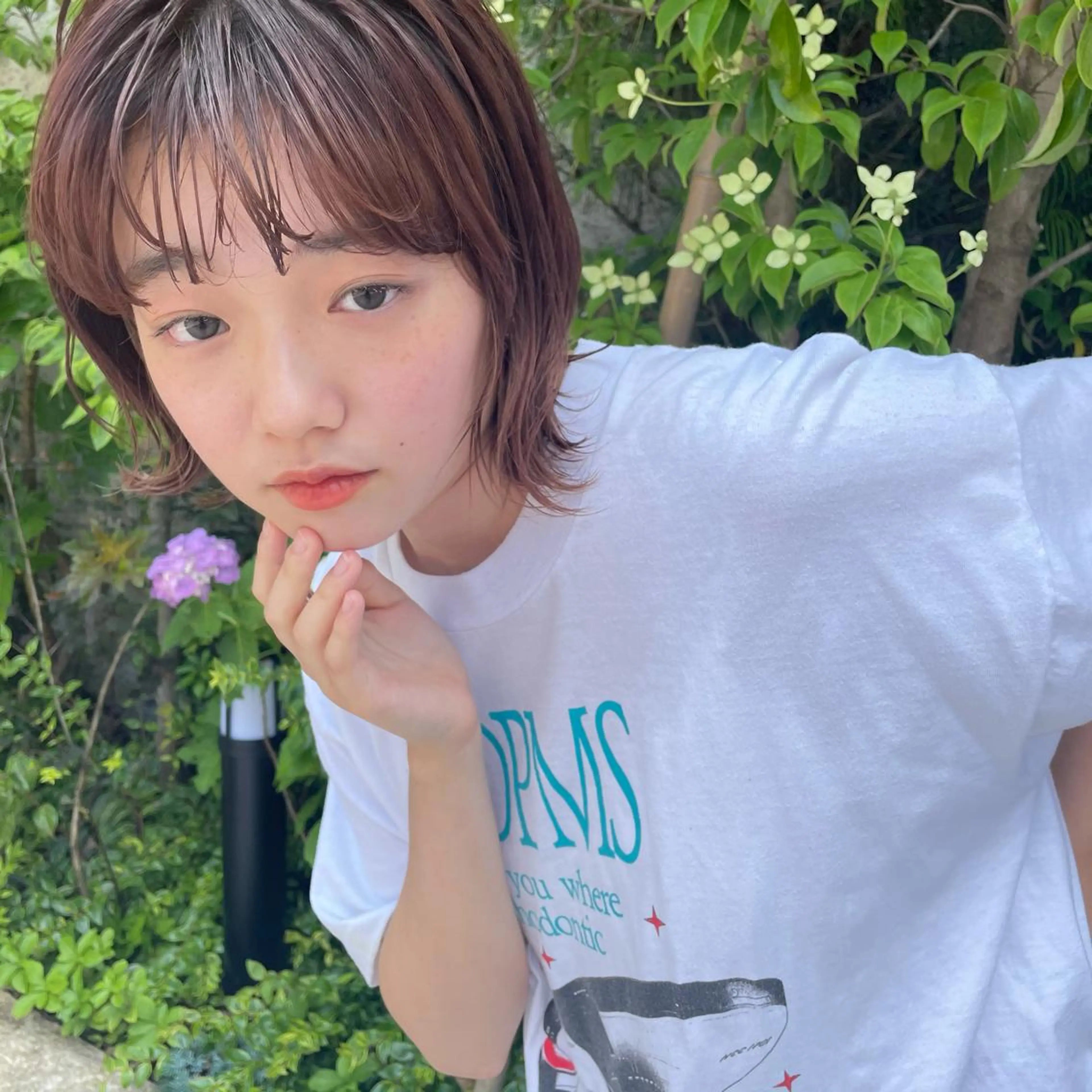 ショート レイヤー🍒ウルフ 🤎店長anju🪽のヘアスタイル