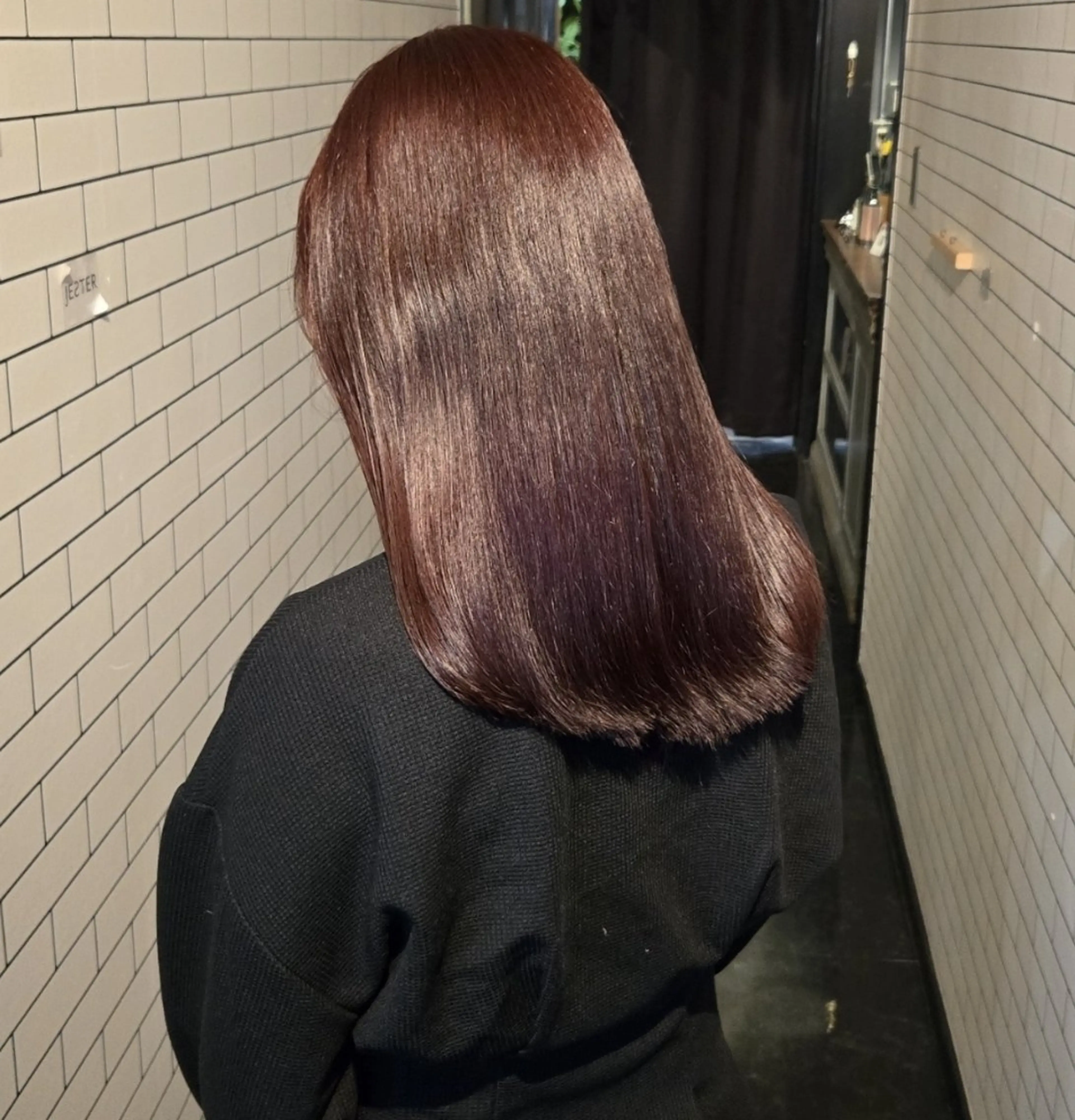 カラー ヘアカラー トリートメント 縮毛×透明感カラー 特化◎mikuのヘアスタイル