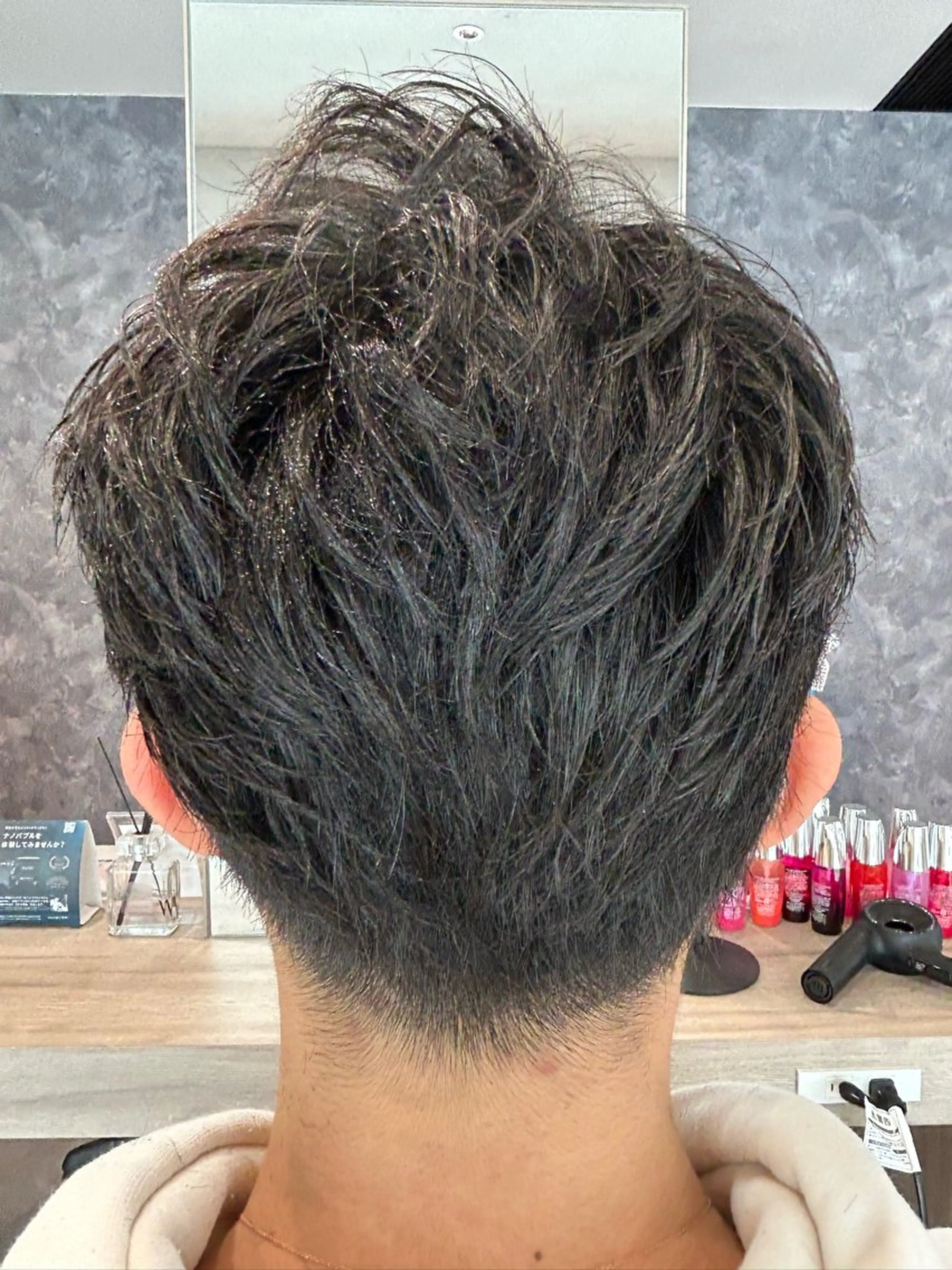 ショート メンズ 五ノ井 一世のヘアスタイル