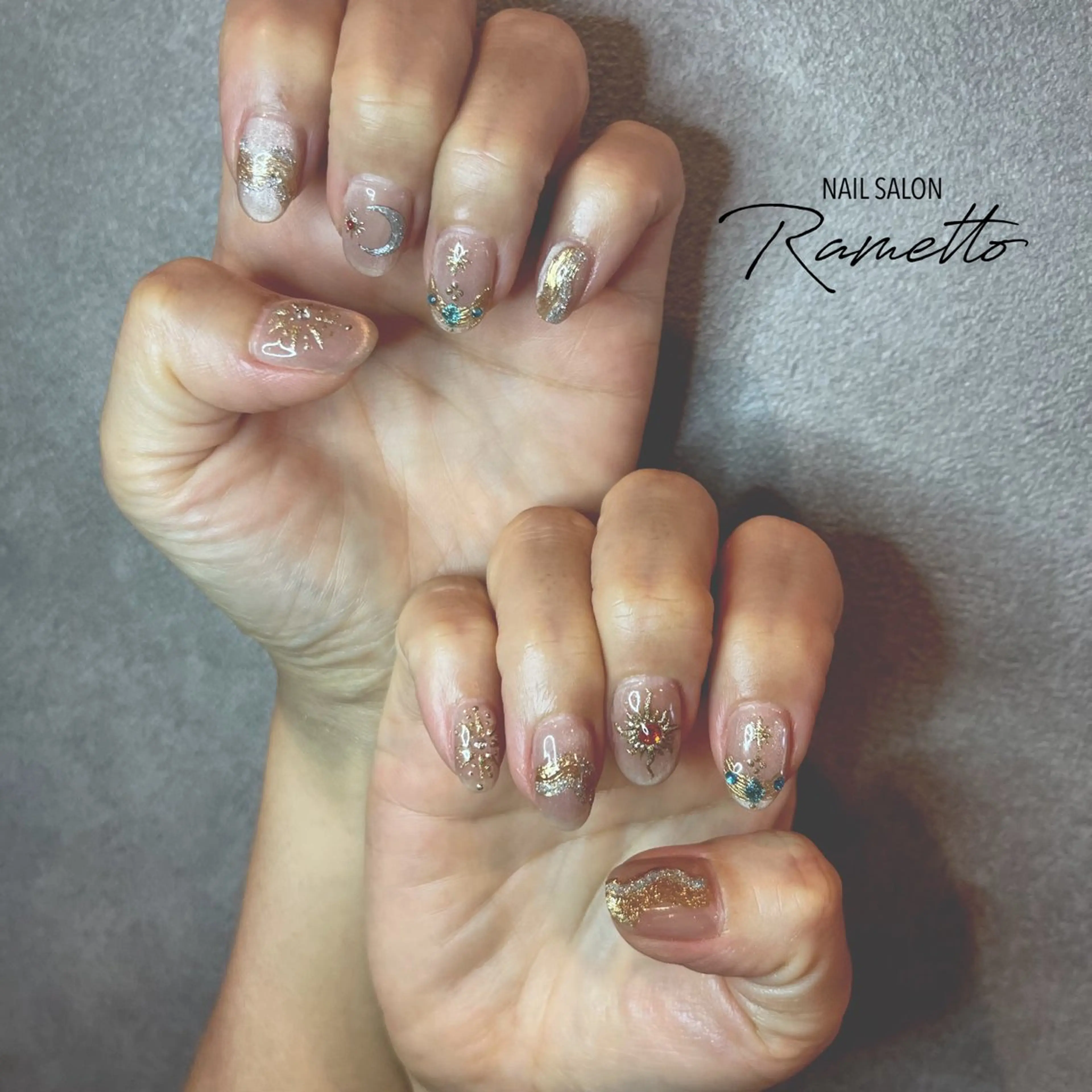 ネイル ハンドネイル NAILSALON Ramettoのネイルデザイン
