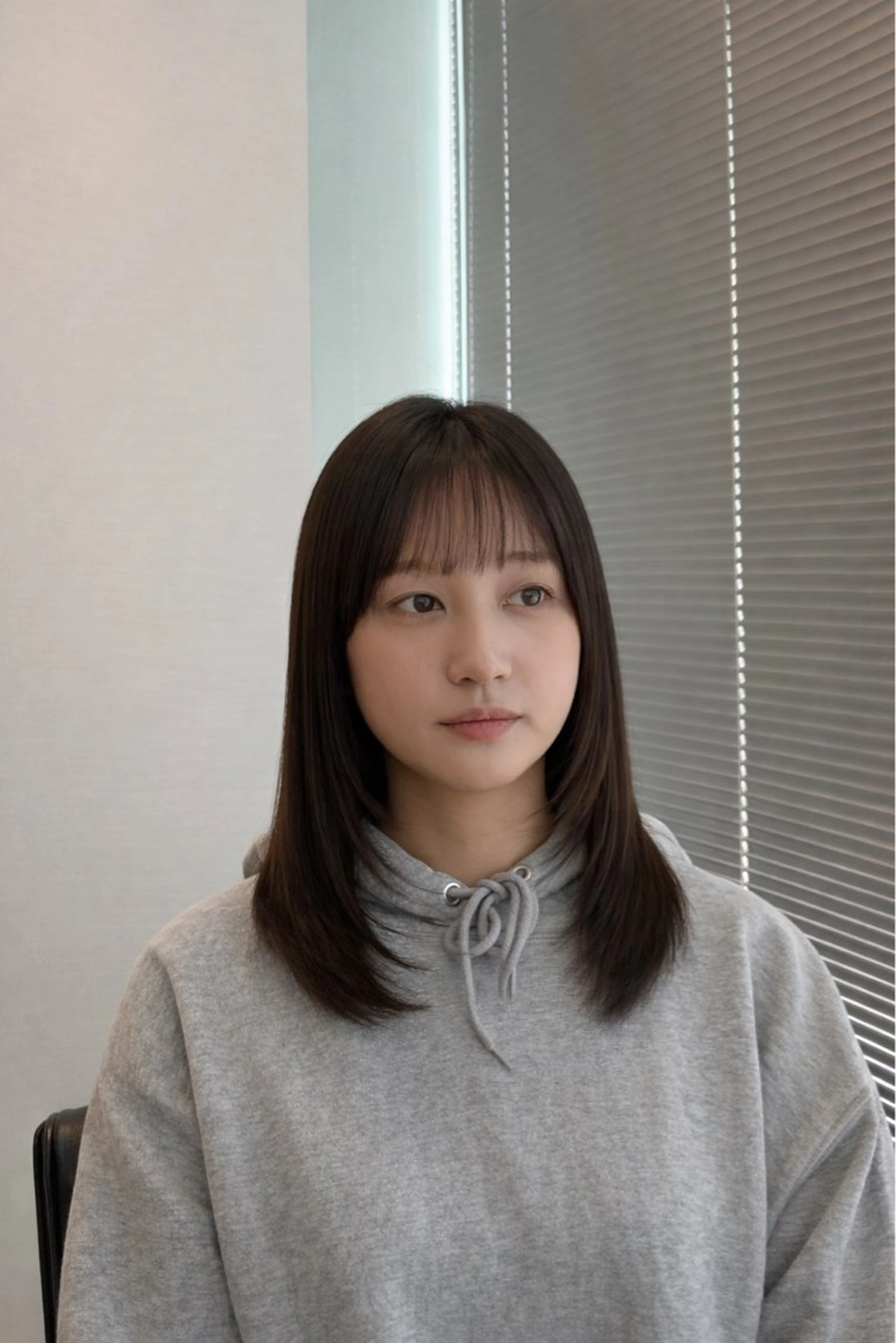 セミロング レイヤーカット カット レイヤー/顔周り たすけのヘアスタイル