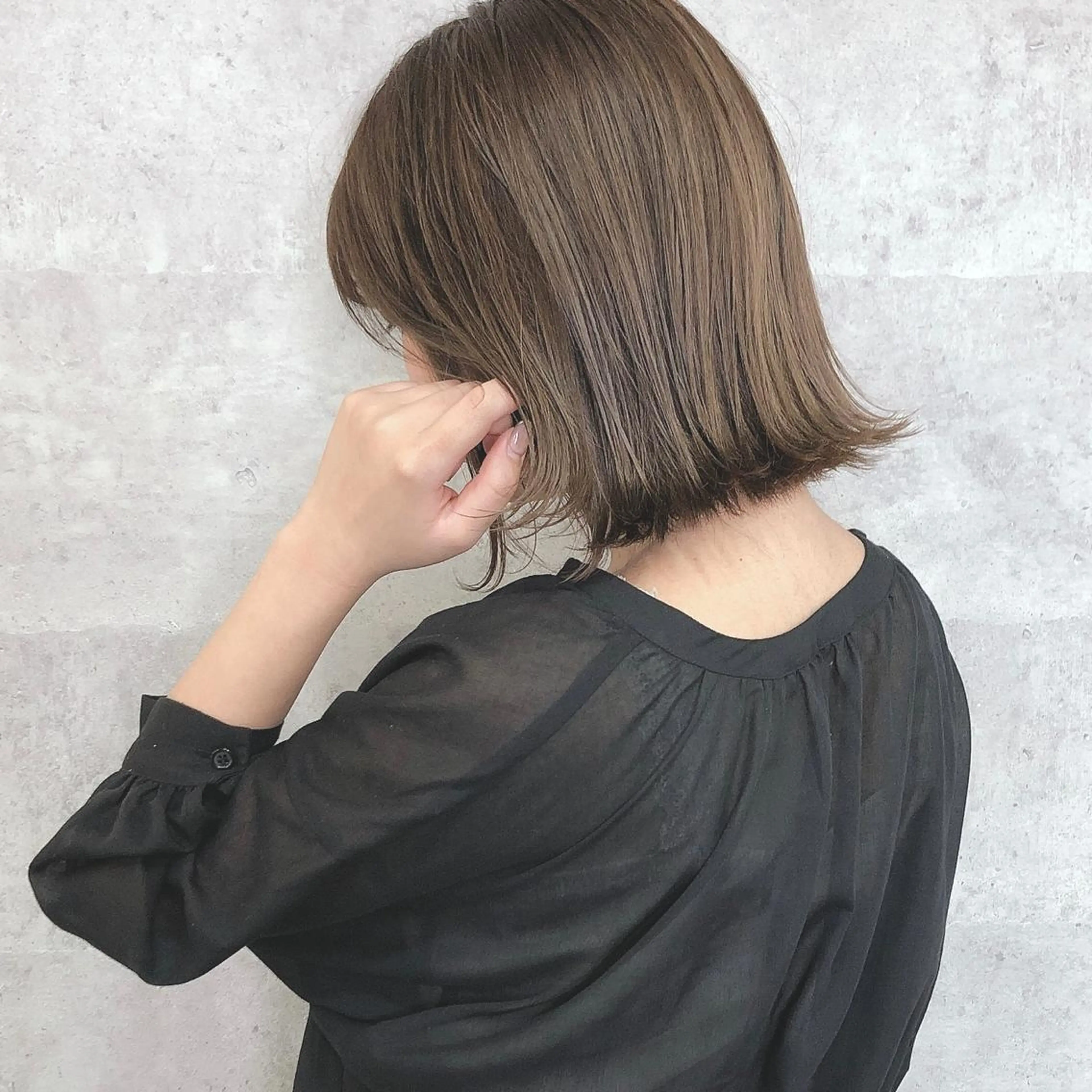 ショート カラー 髪質改善 中川　翔のヘアスタイル