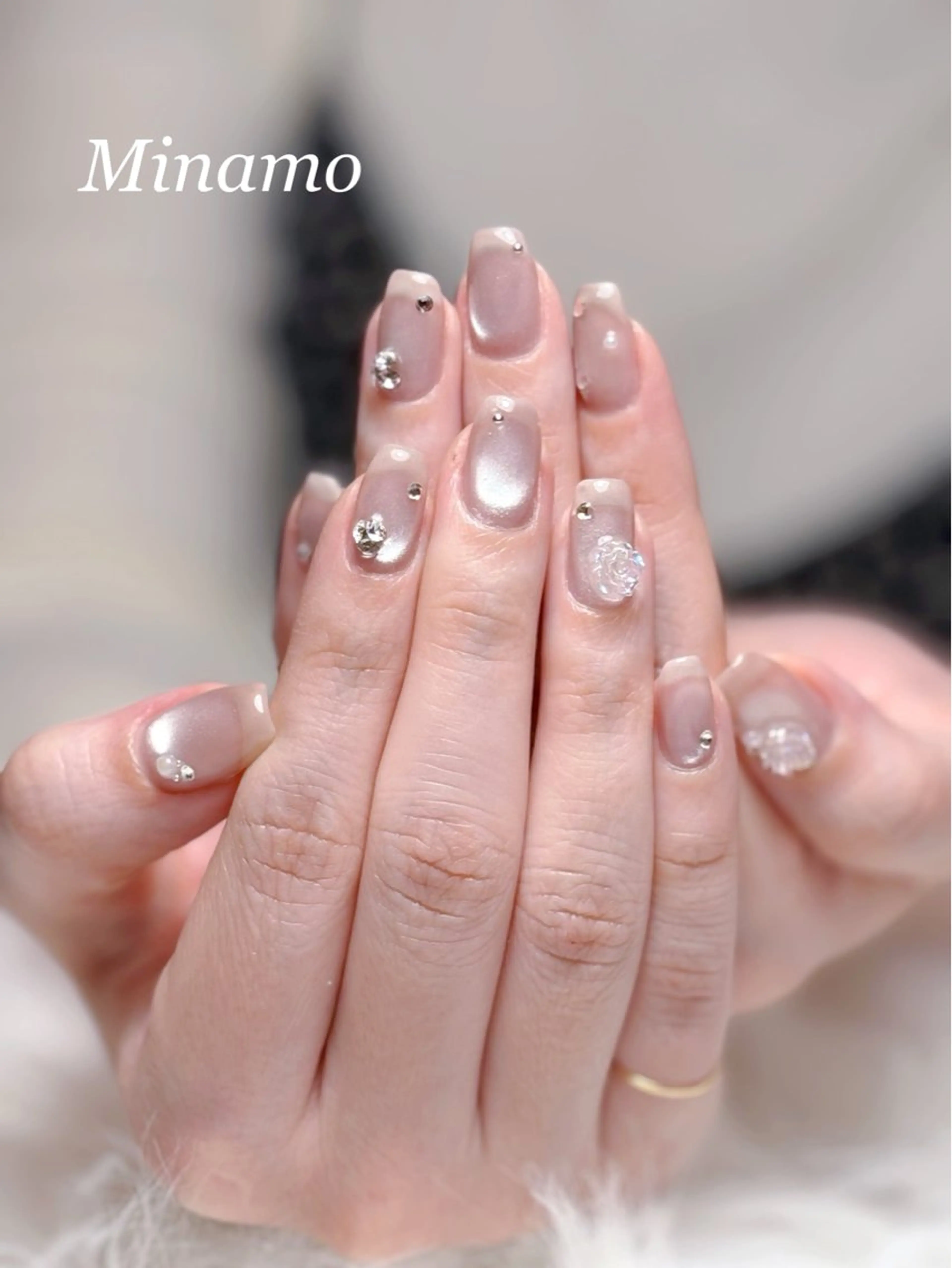 ネイル ハンドネイル Minamo 🩵のネイルデザイン