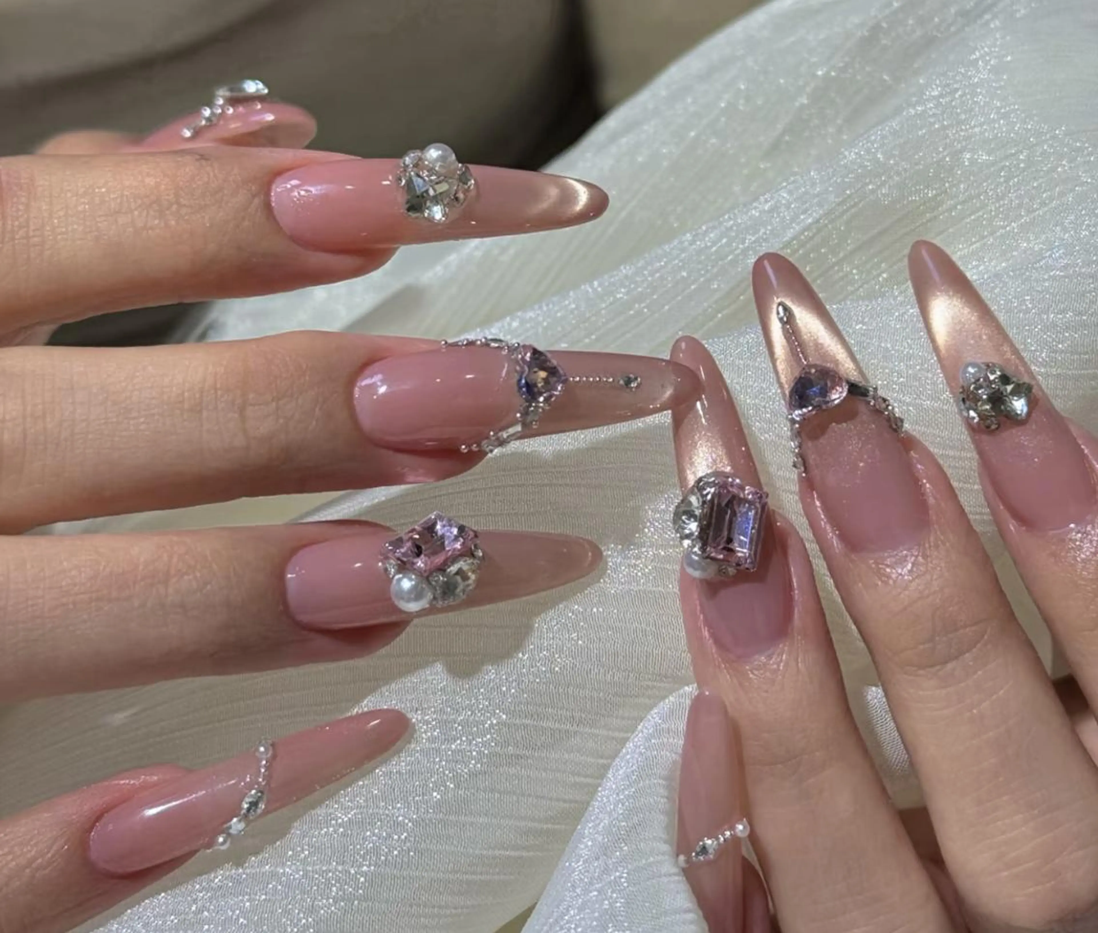 ネイル ハンドネイル By moonネイル 🌷ワンホン/韓国風のネイルデザイン