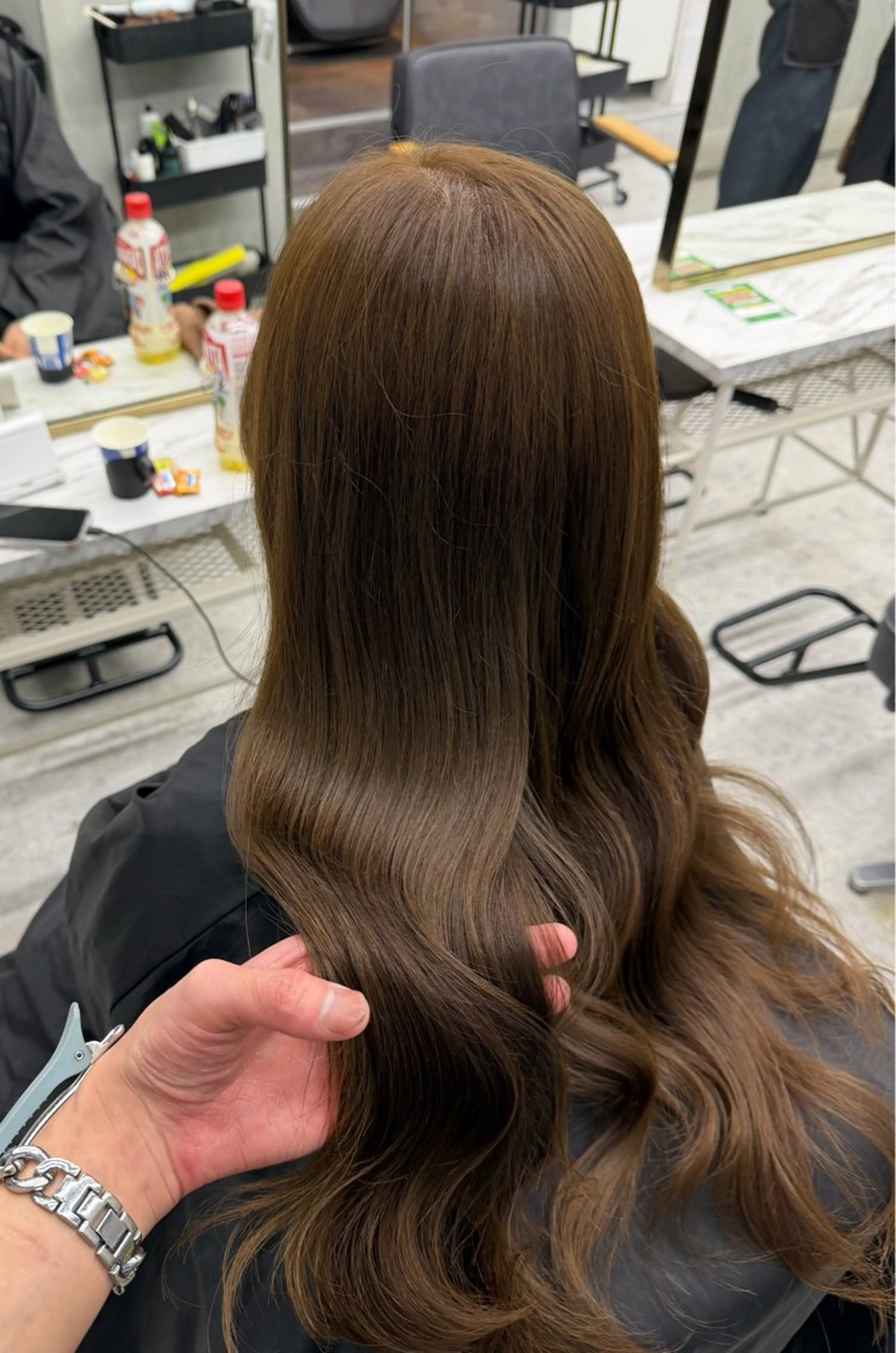 ロング カット ヘアカラー トリートメント 新宿/髪質改善🌟中 韓🇰🇷yukiのヘアスタイル