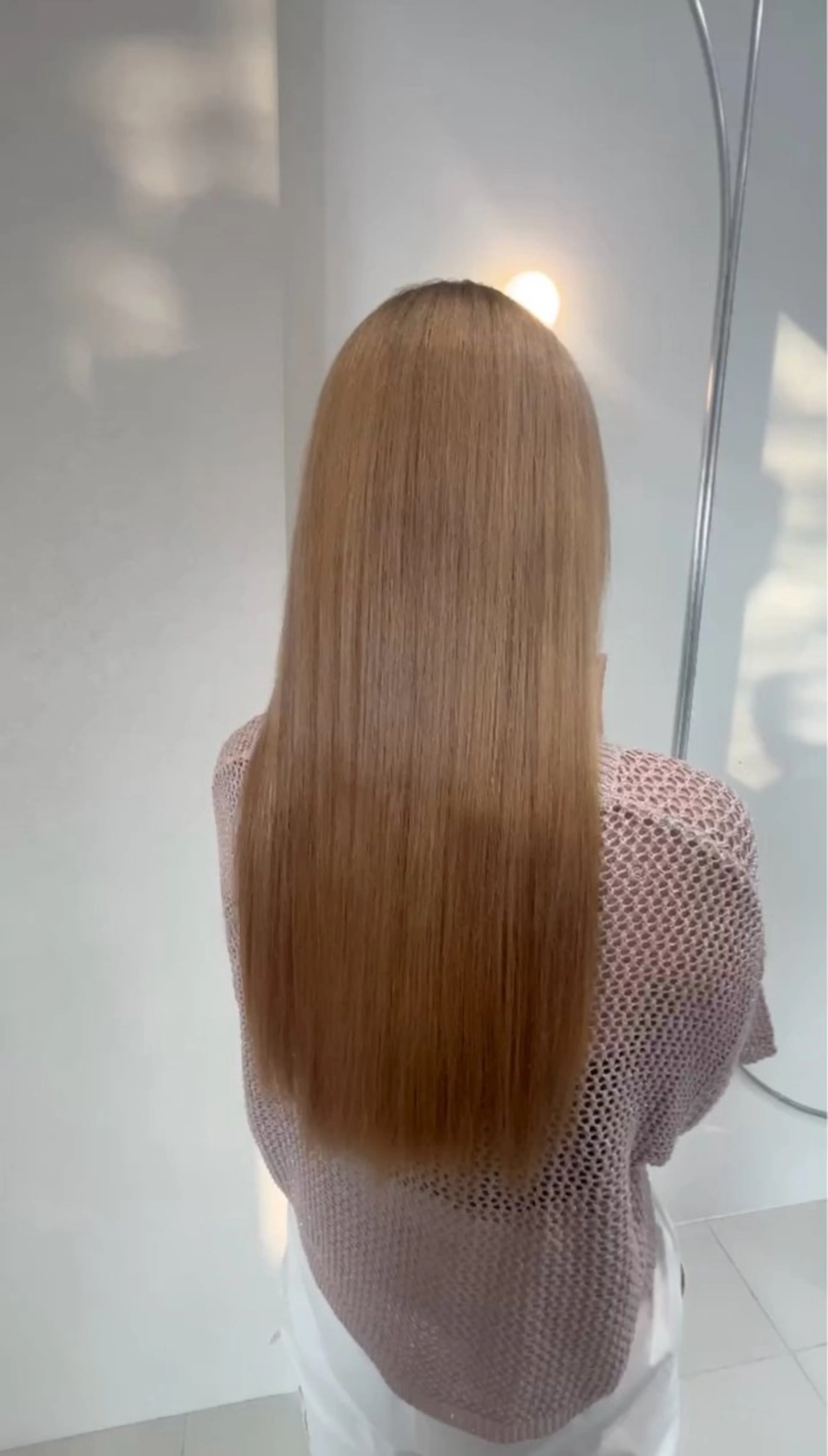 ロング カラー カット /エクステ 坪内翔音のヘアスタイル