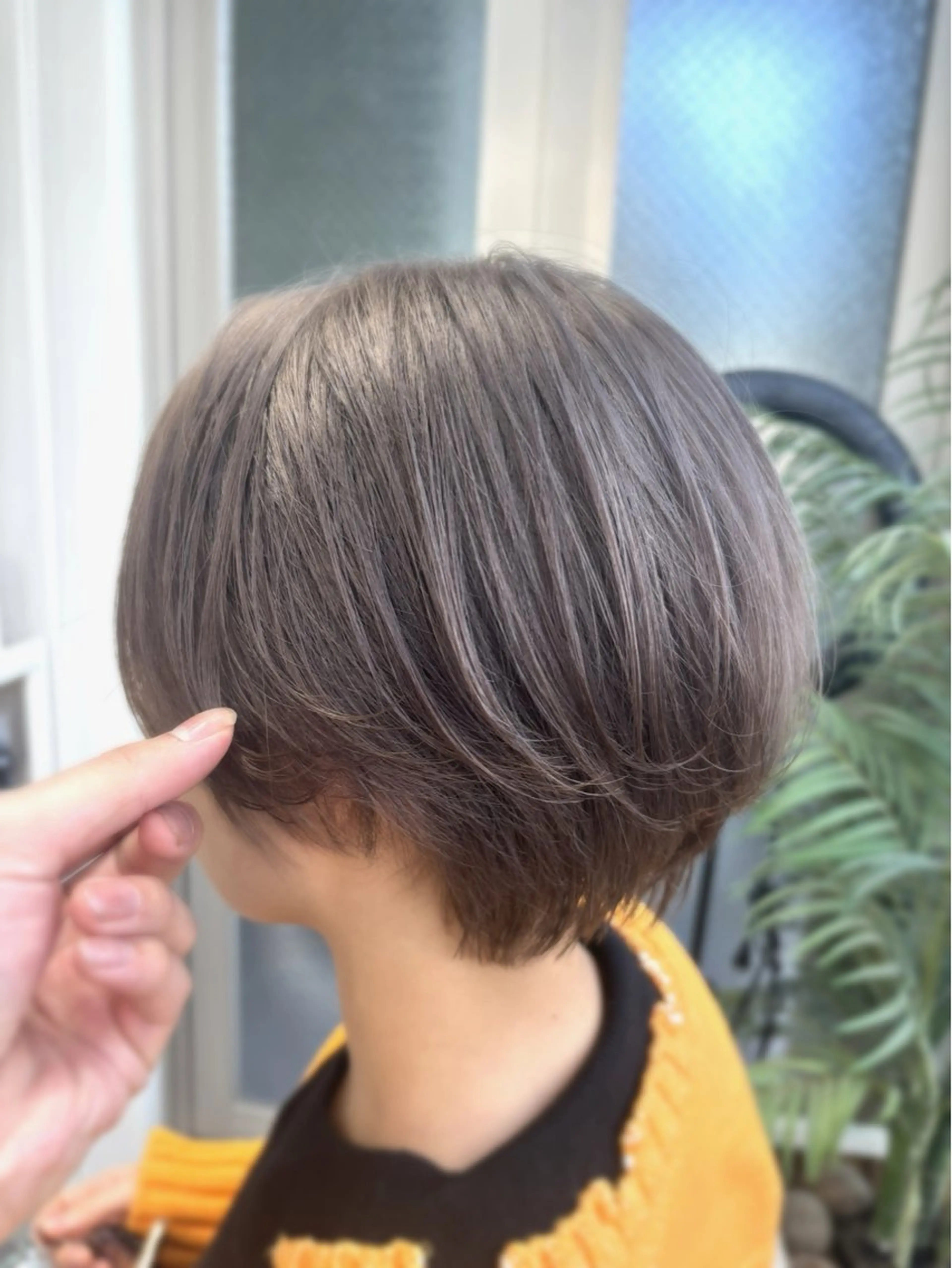 ショート カット ヘアカラー トリートメント 韓国レイヤー💫美髪 縮毛矯正🫧拓海のヘアスタイル