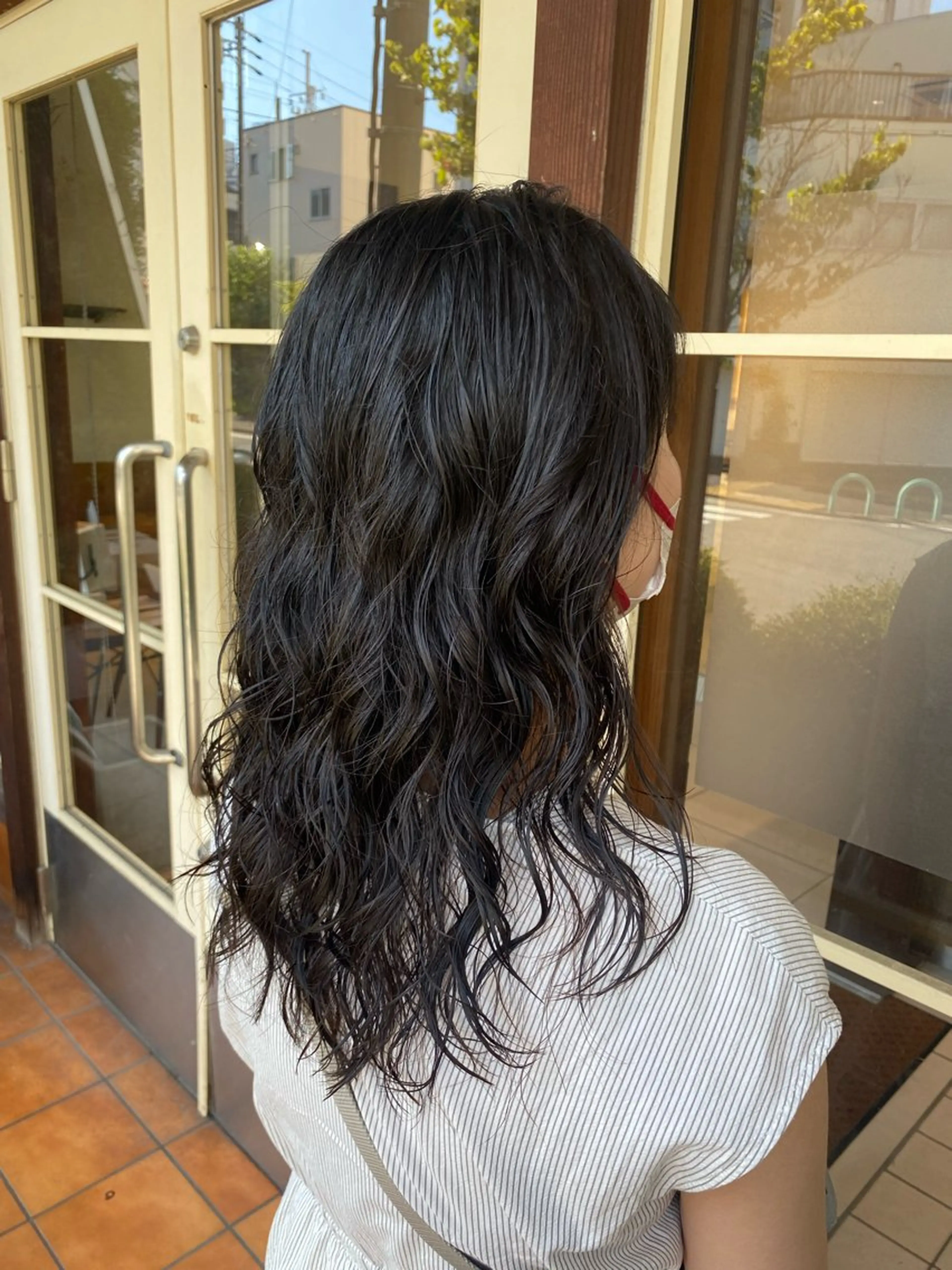 ロング パーマ 🎀透明感カラー🎀 稲垣至恩🎀のヘアスタイル