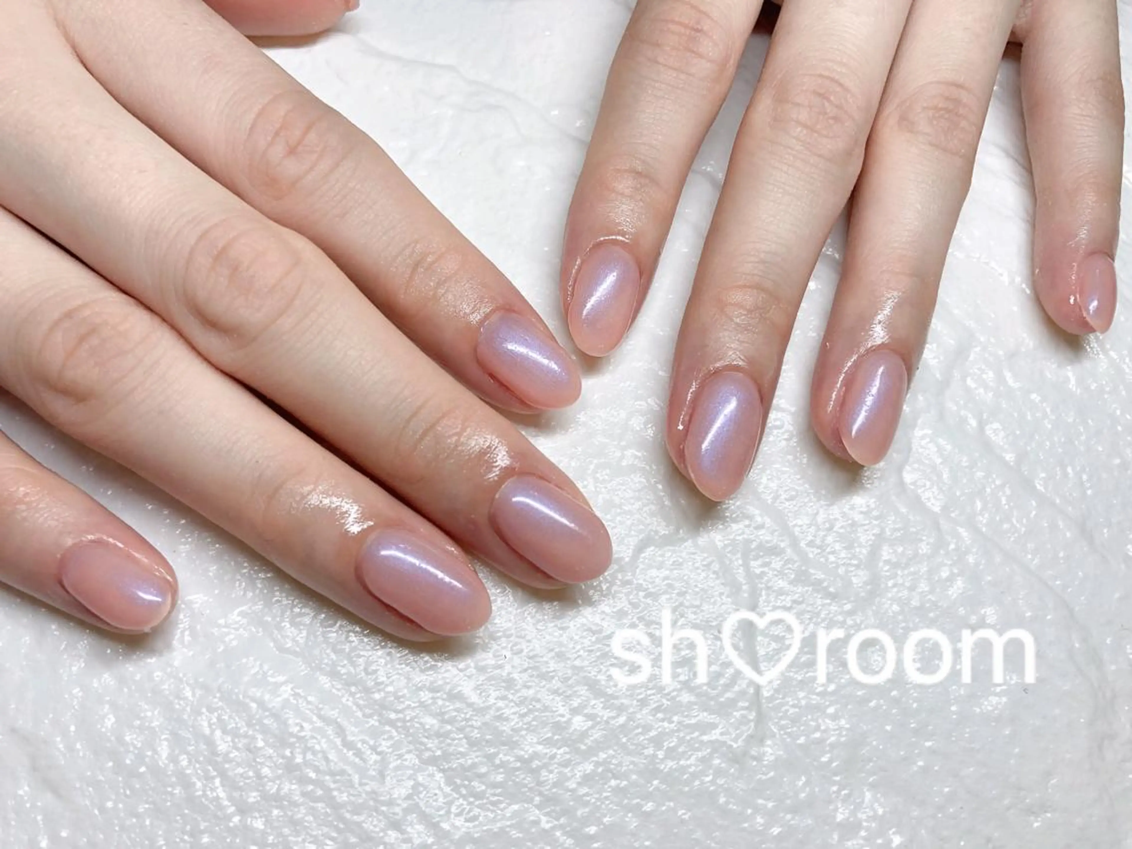 ネイル ワンカラーネイル ピンク Nail salon Ruuのネイルデザイン