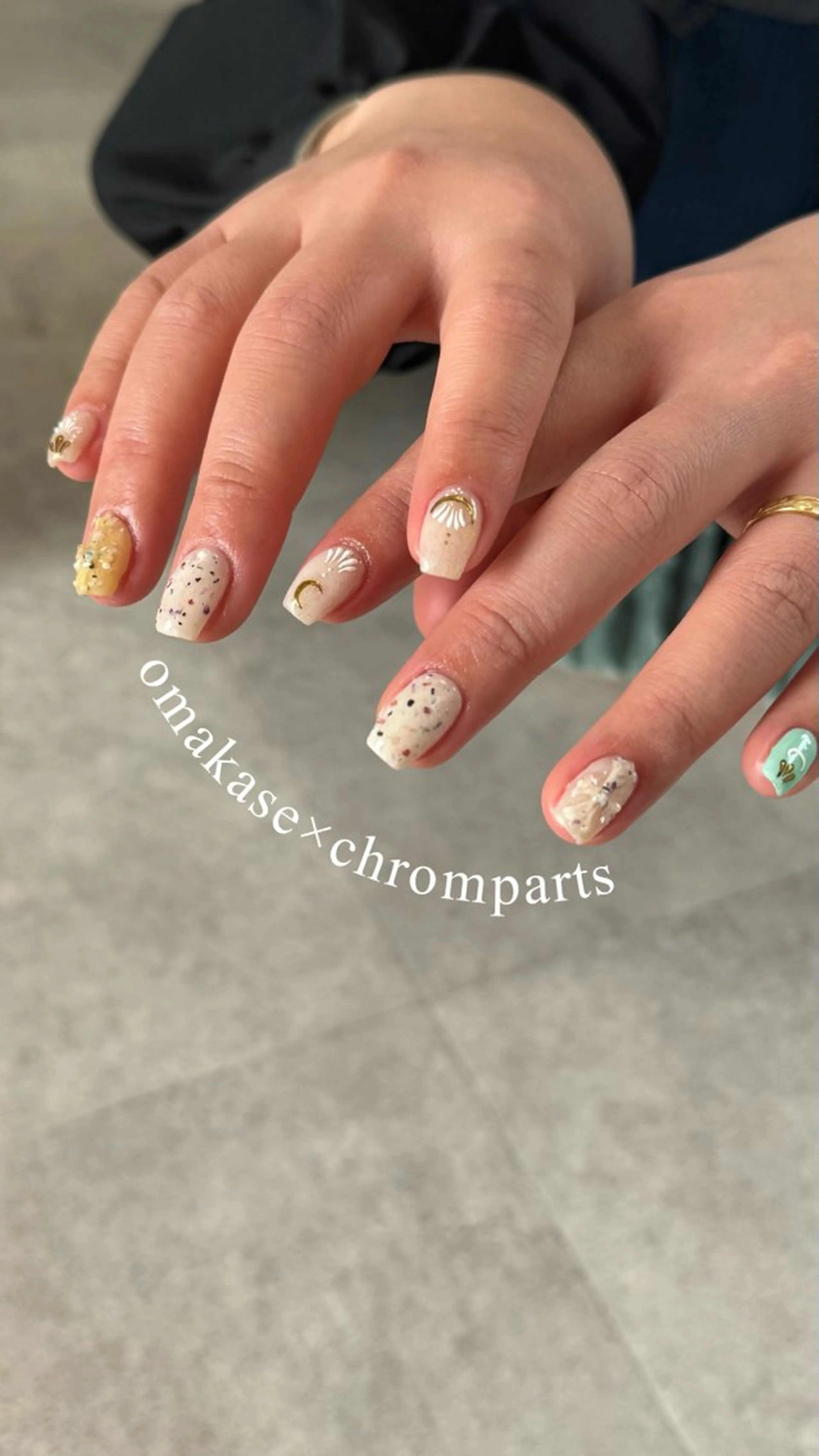 ネイル ハンドネイル Nail salon Le'aのネイルデザイン