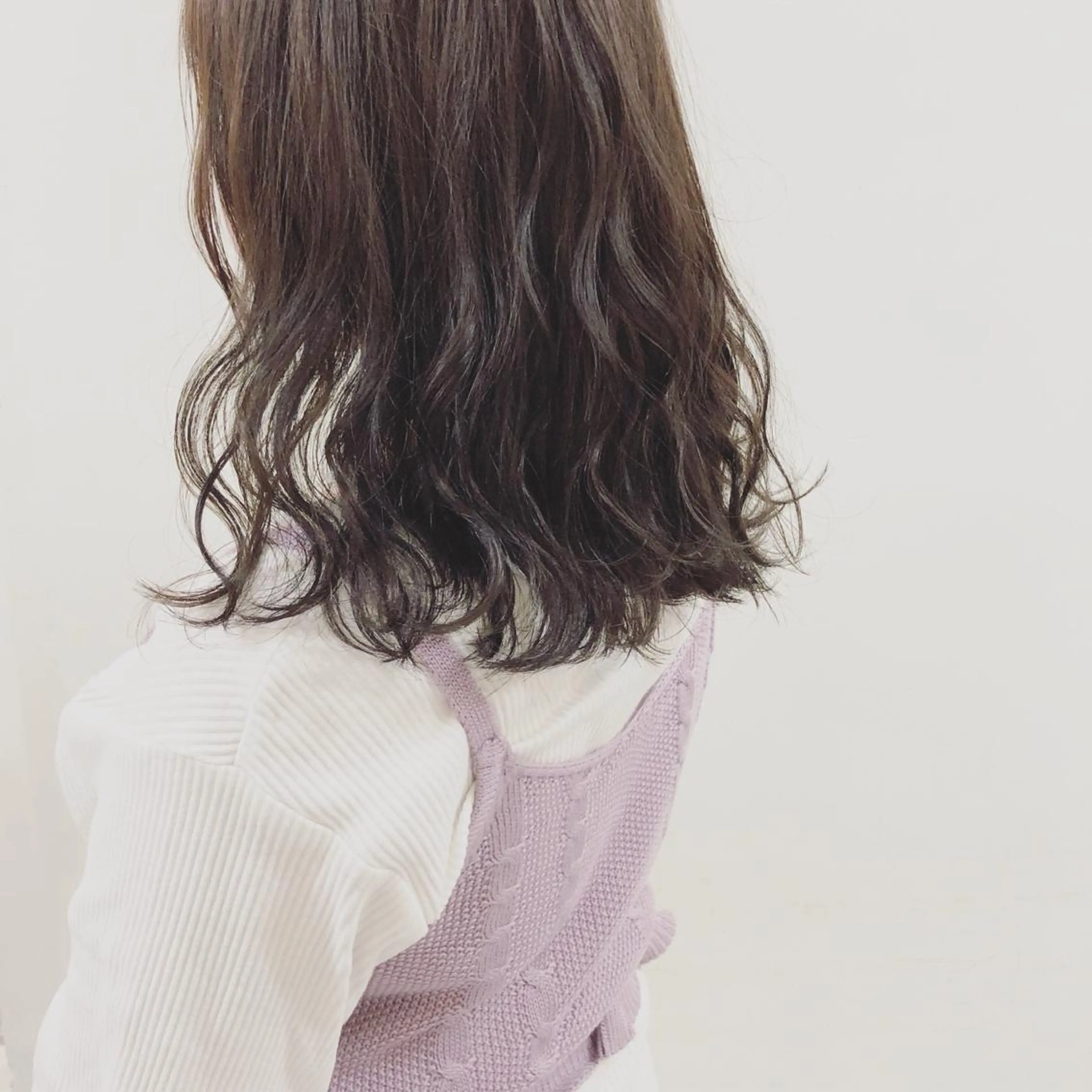 セミロング カラー ボブ/パーマ 古家 佑真のヘアスタイル