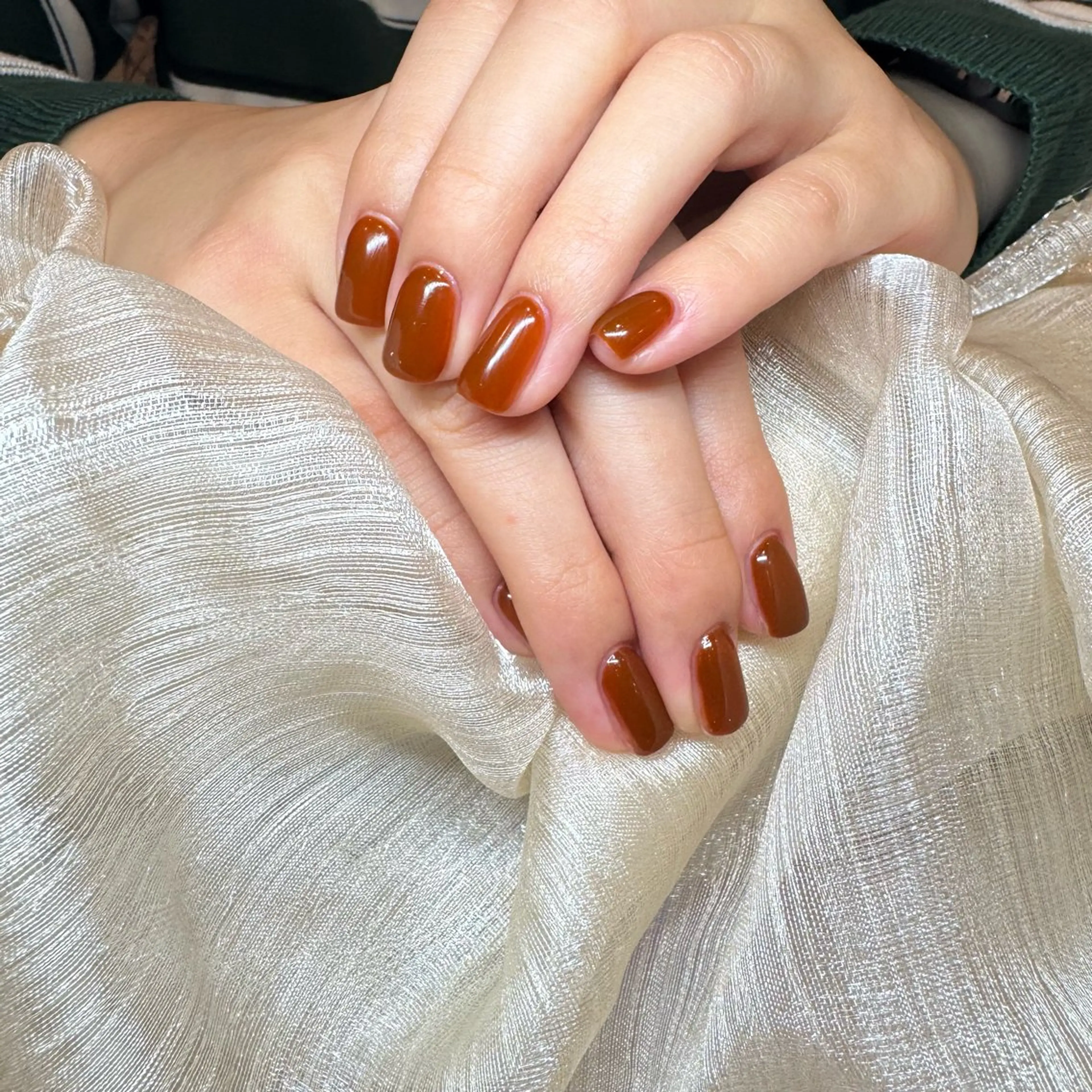 ネイル ワンカラーネイル CITRON🍊 MISAのネイルデザイン