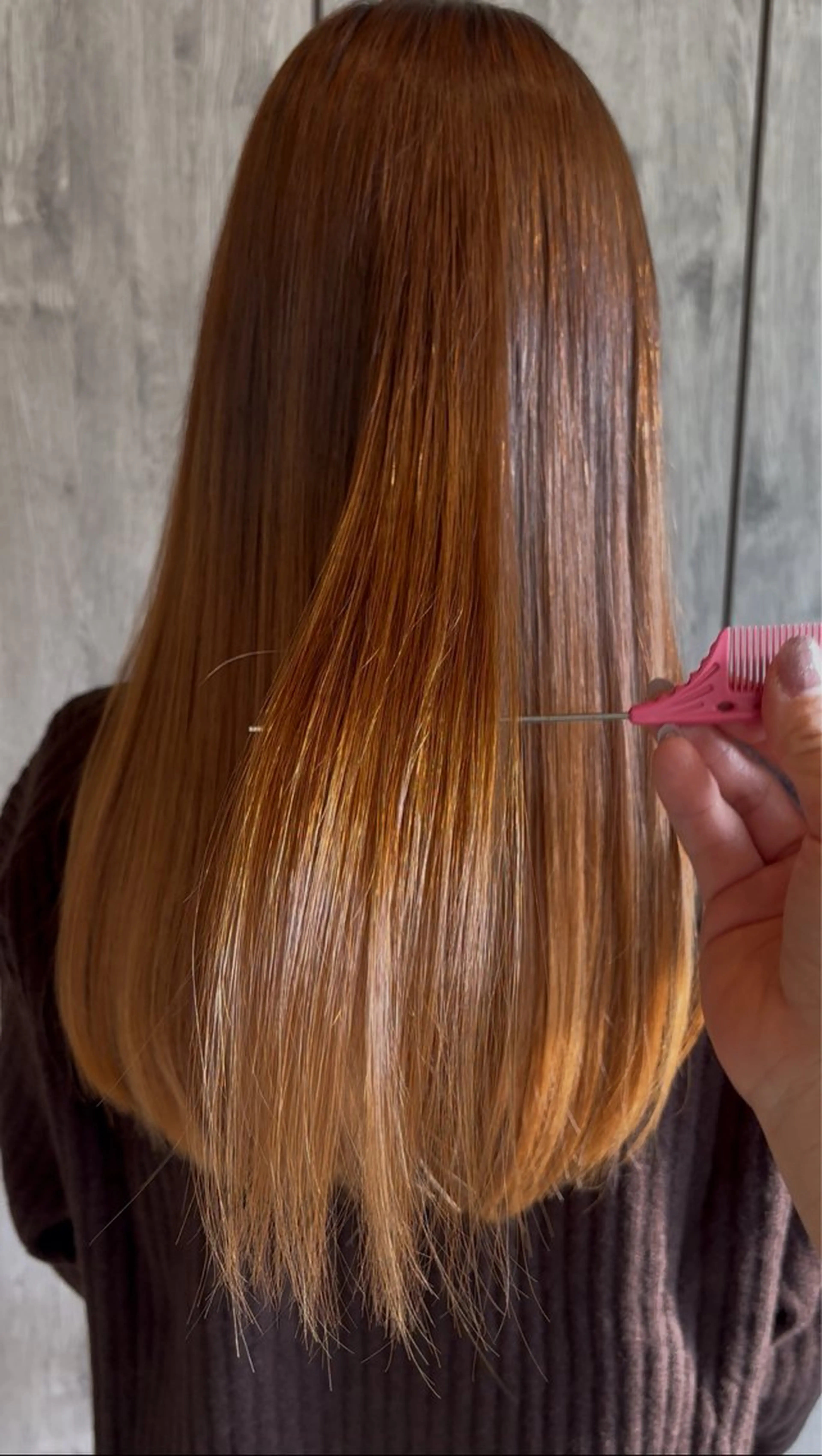 ロング 髪質改善 Hair Resort Noble所属・キタダ ハルカのヘアスタイル