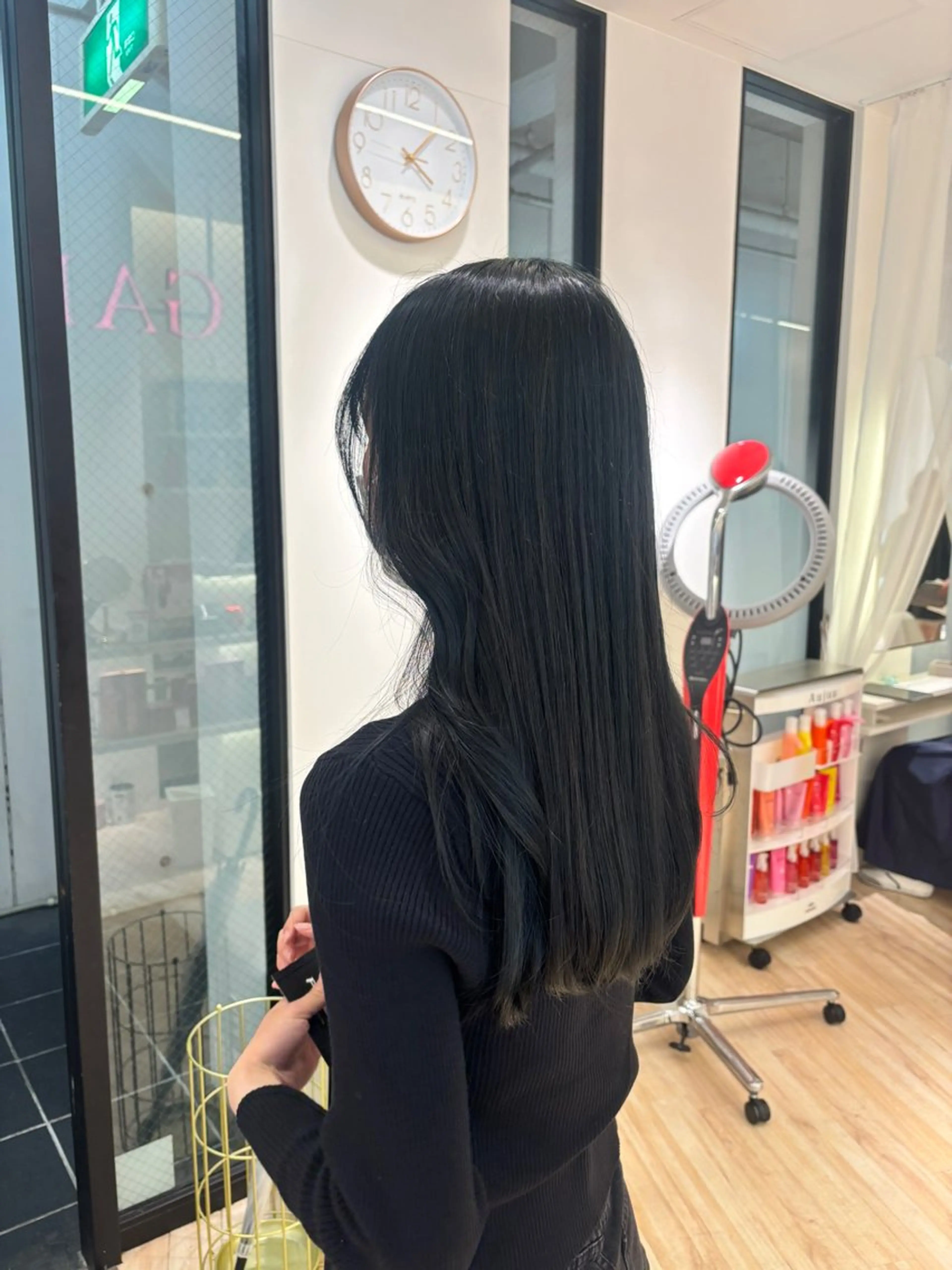 ロング カラー ParveMix 岡本えりかのヘアスタイル