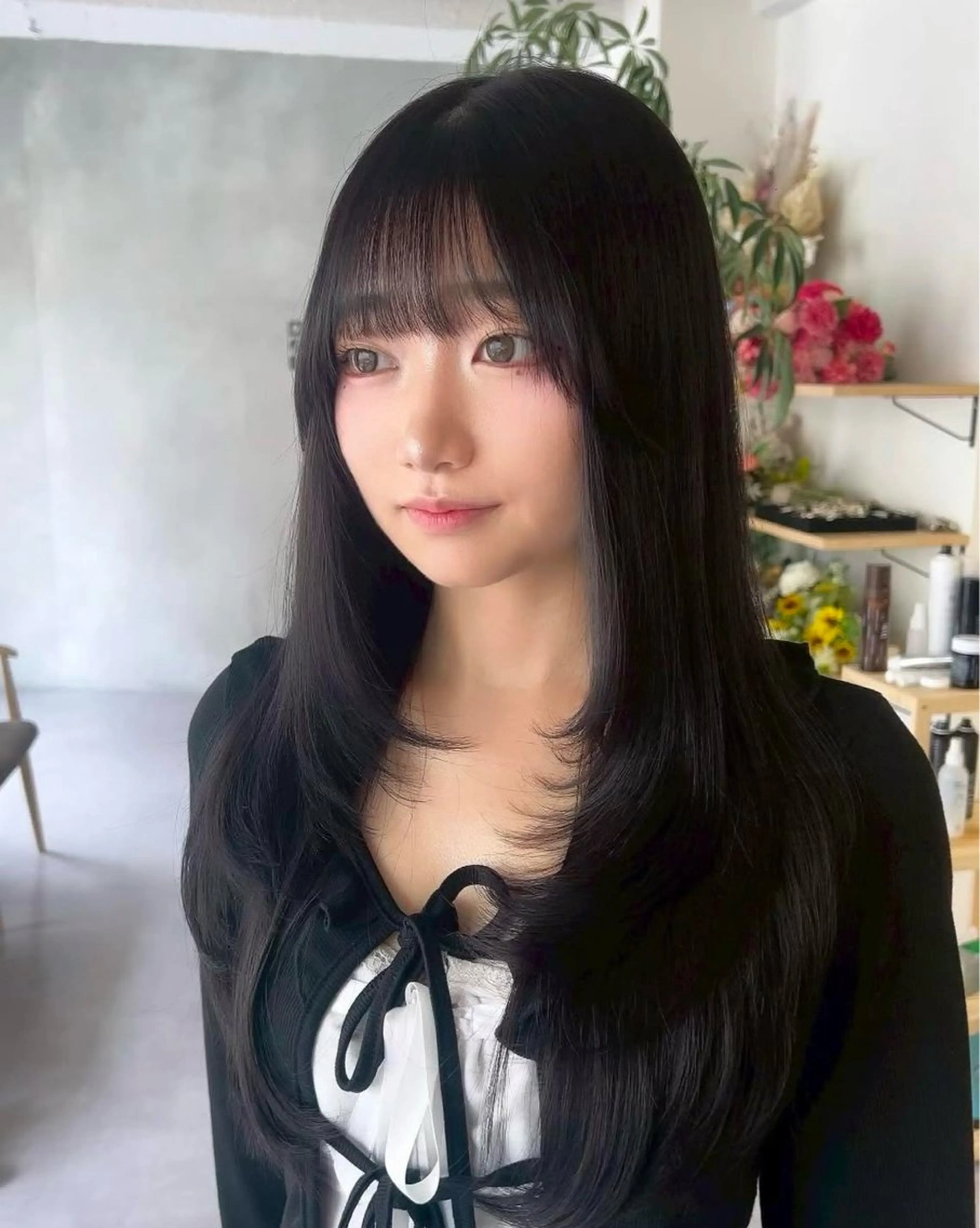 ロング カラー ami omochaのヘアスタイル