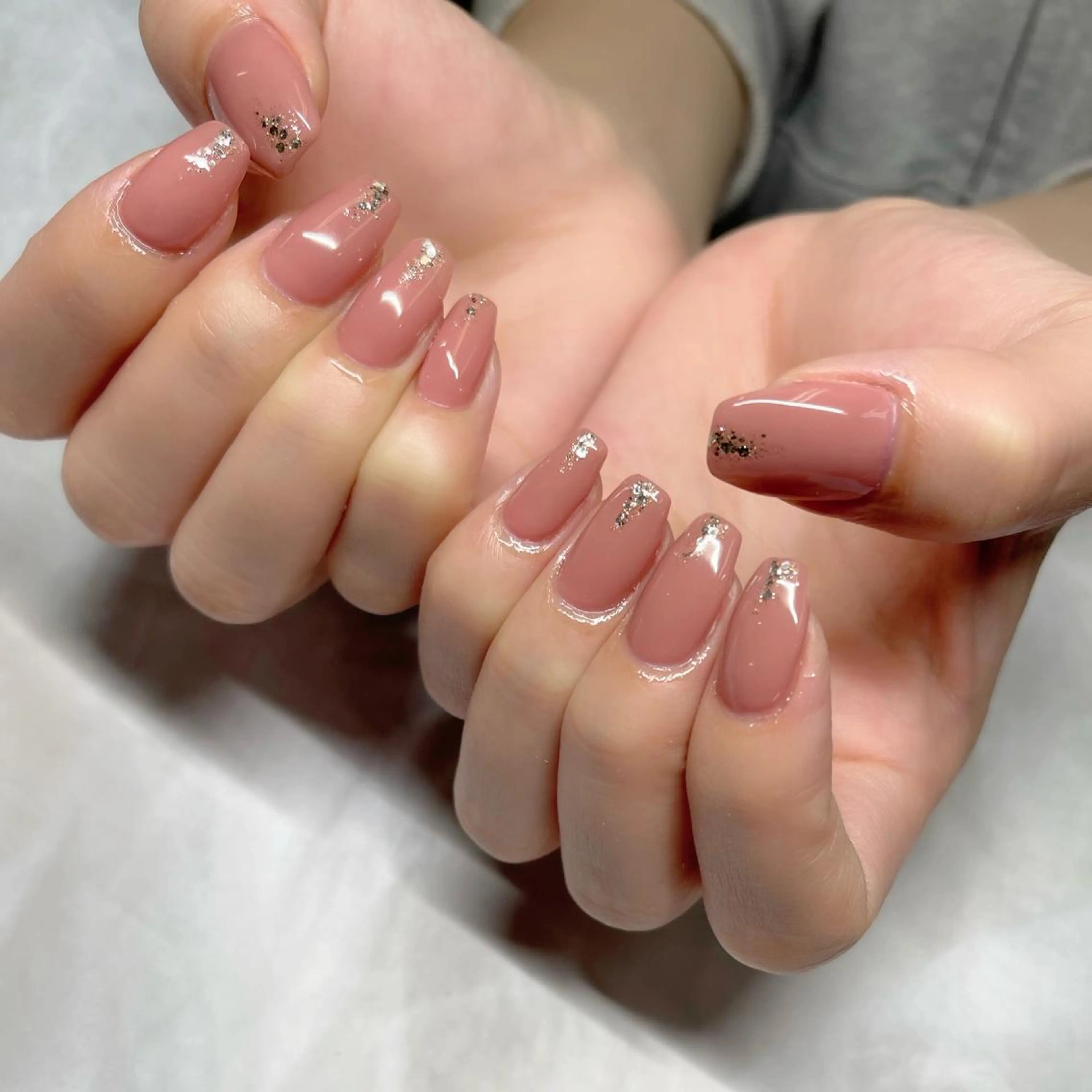 ネイル アートネイル ワンカラーネイル ハンドネイル AQUA NAIL&EYELASH所属・nail AQUAのネイルデザイン