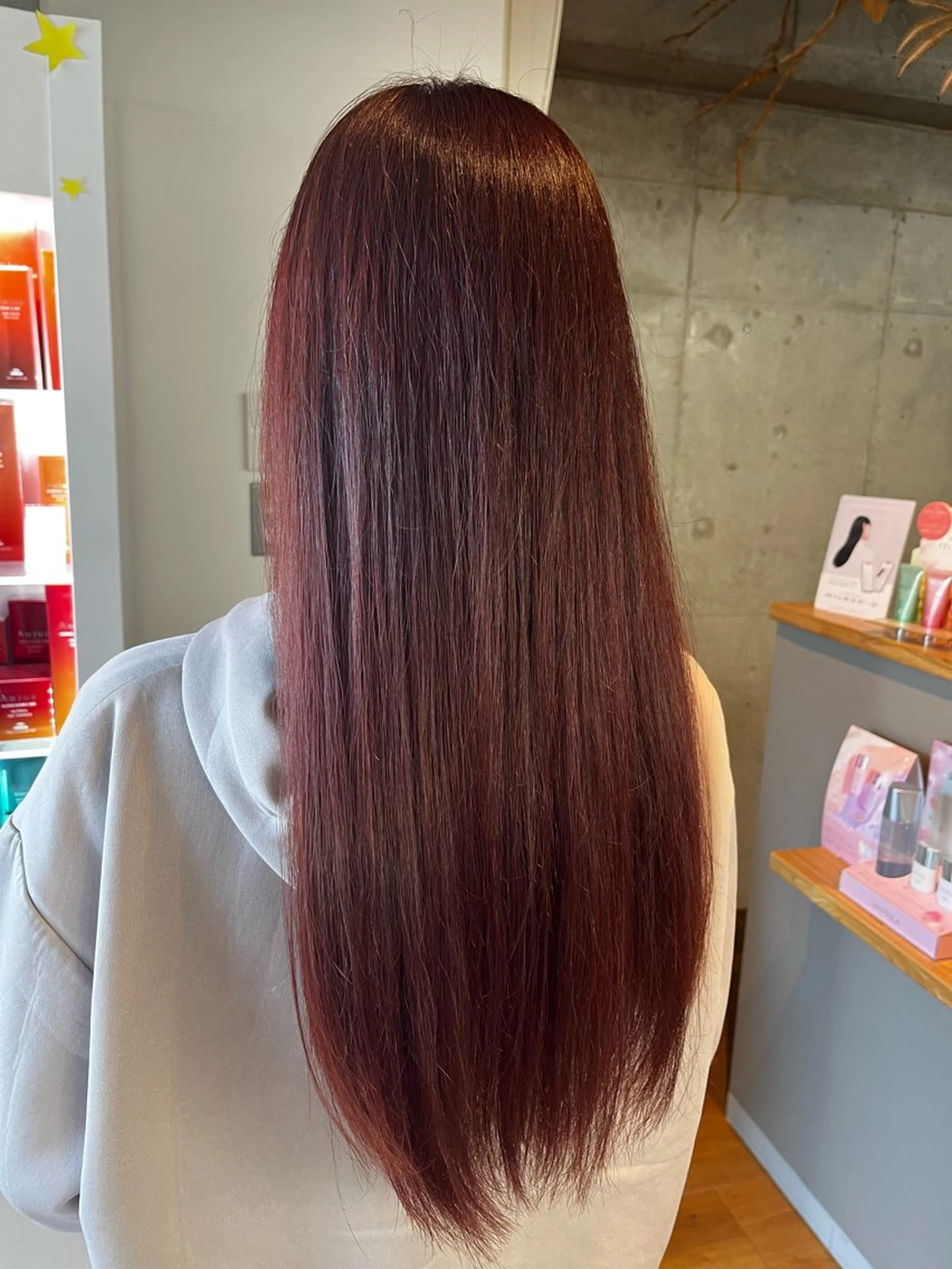 ロング カラー SHIINA 香椎宮前店のヘアスタイル