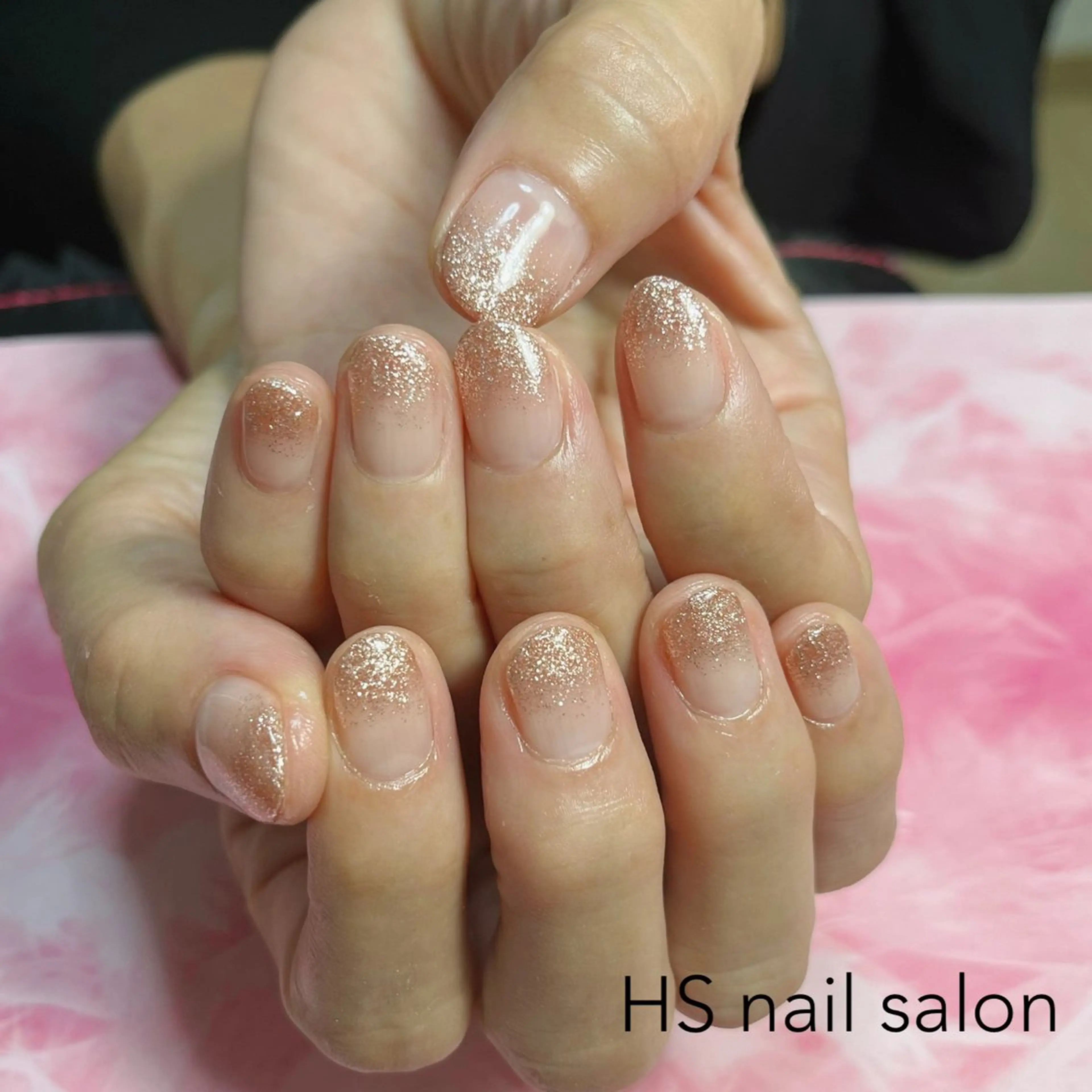 ショート ハンドネイル hs nail salonのネイルデザイン
