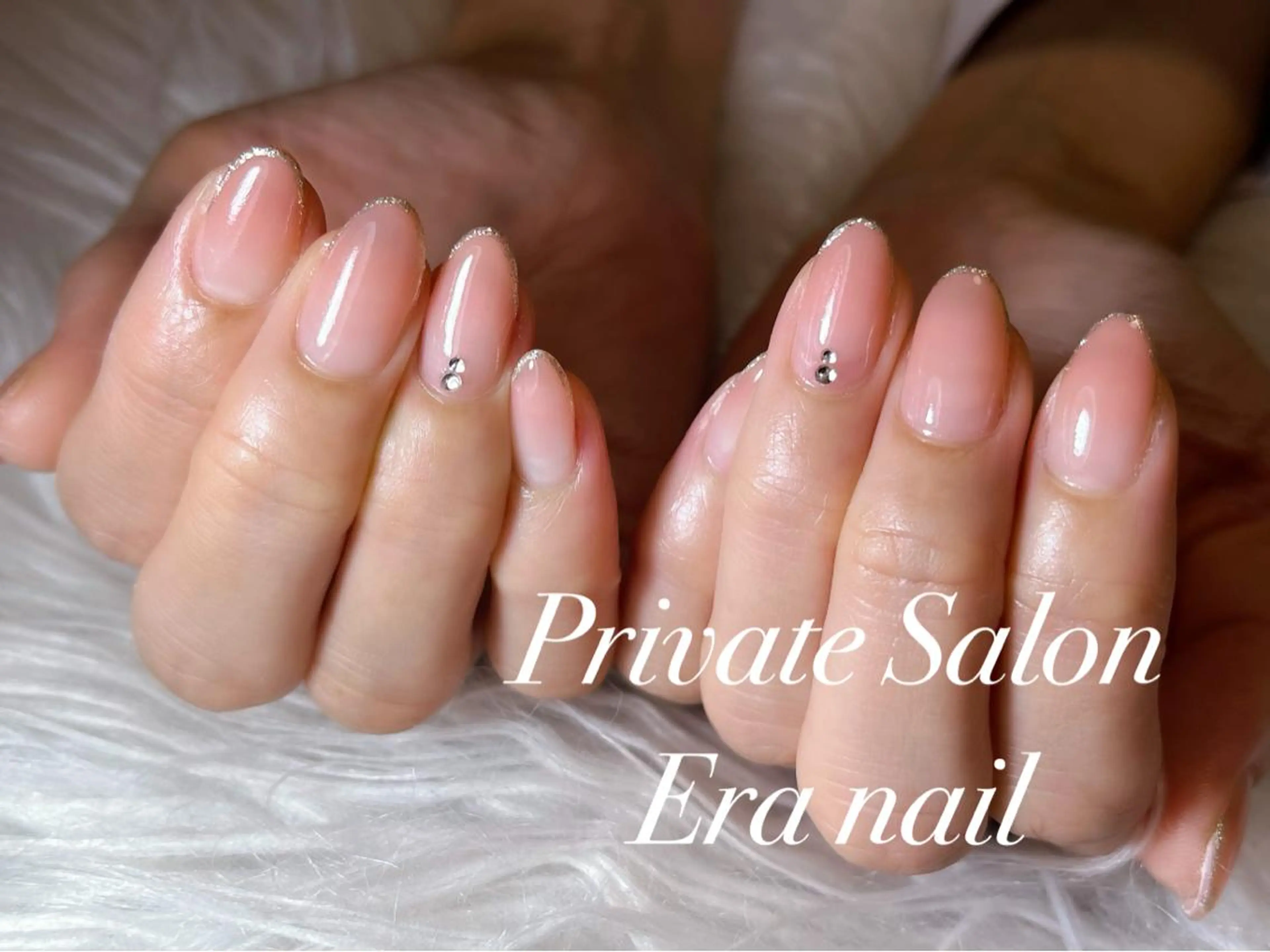 ネイル グラデーション ラメ(グリッター) Era nailのネイルデザイン