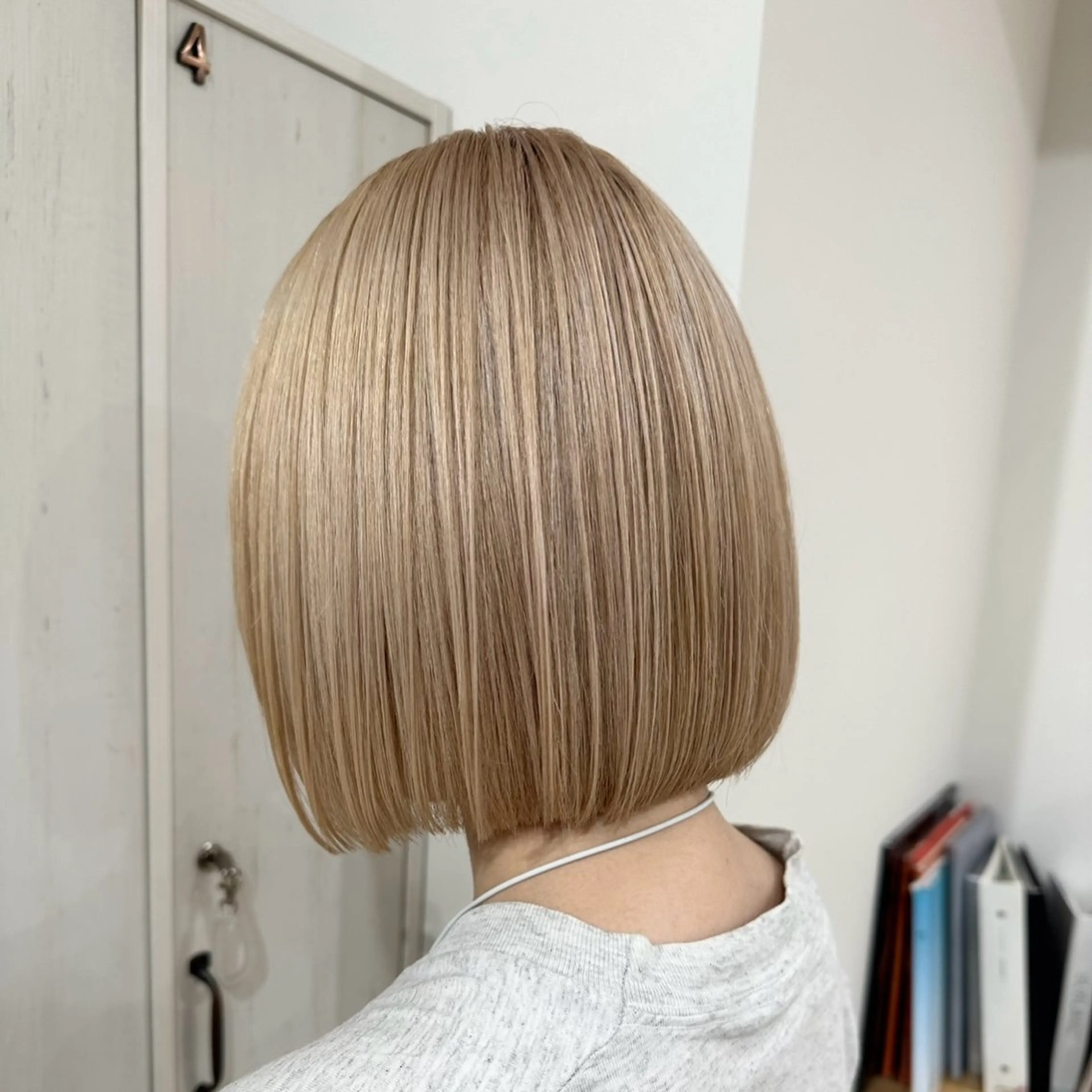 ショート 縮毛矯正／ 堺 健人のヘアスタイル